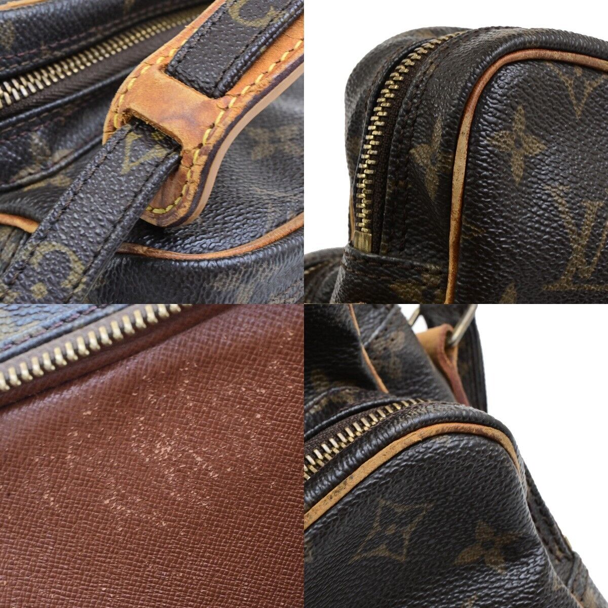 LOUIS VUITTON Amazon Crossbody Shoulder Bag Monogram Leather BN M45236 37ED485