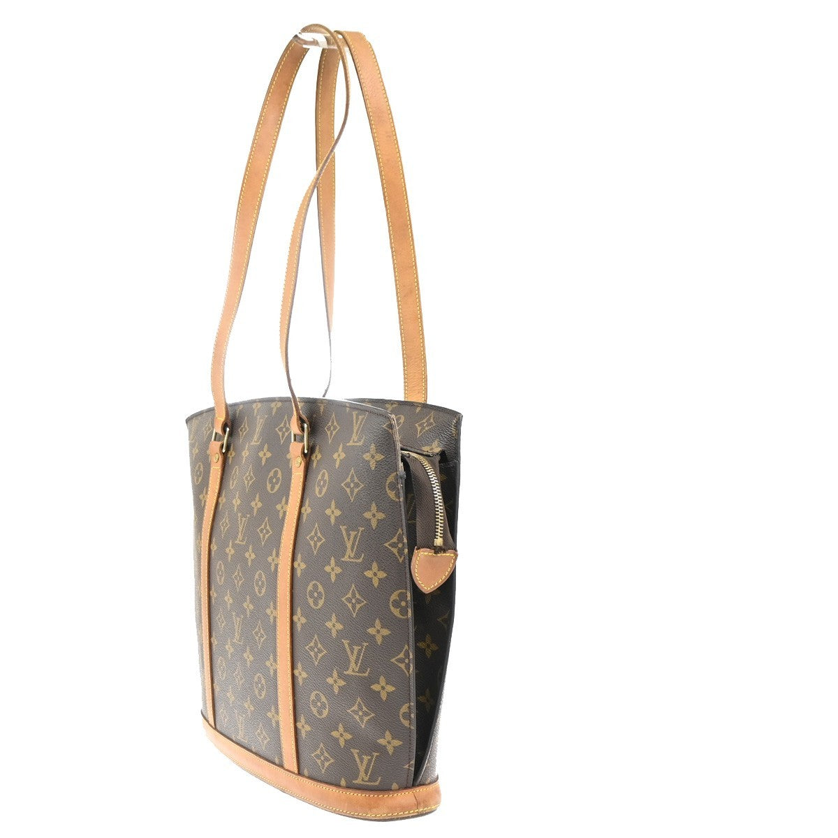 LOUIS VUITTON BABYLONE Shoulder Bag Monogram Leather Brown France M51102 82MA349