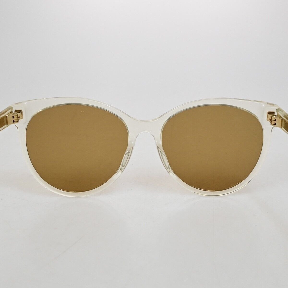BOTTEGA VENETA Logo Sunglasses BV1022SK Plastic Gold Italy 04KA245