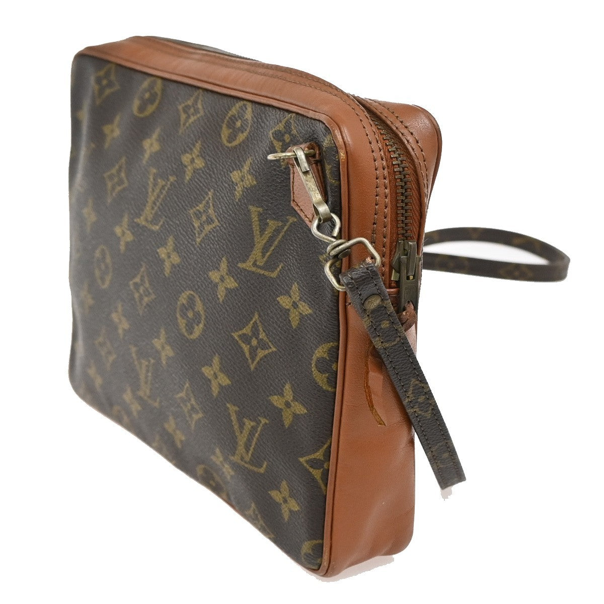 LOUIS VUITTON Pochette Sport Shoulder Bag Monogram Brown N0.183 62FC135