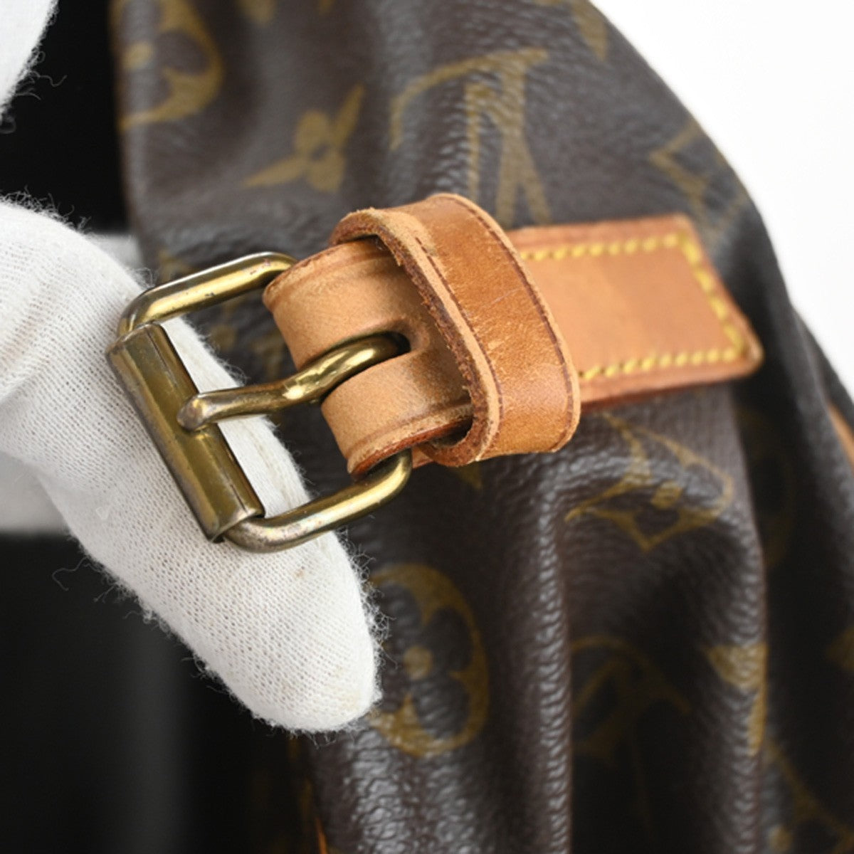 LOUIS VUITTON Saumur 35 Shoulder Bag Monogram Leather BN France M42254 72KC960