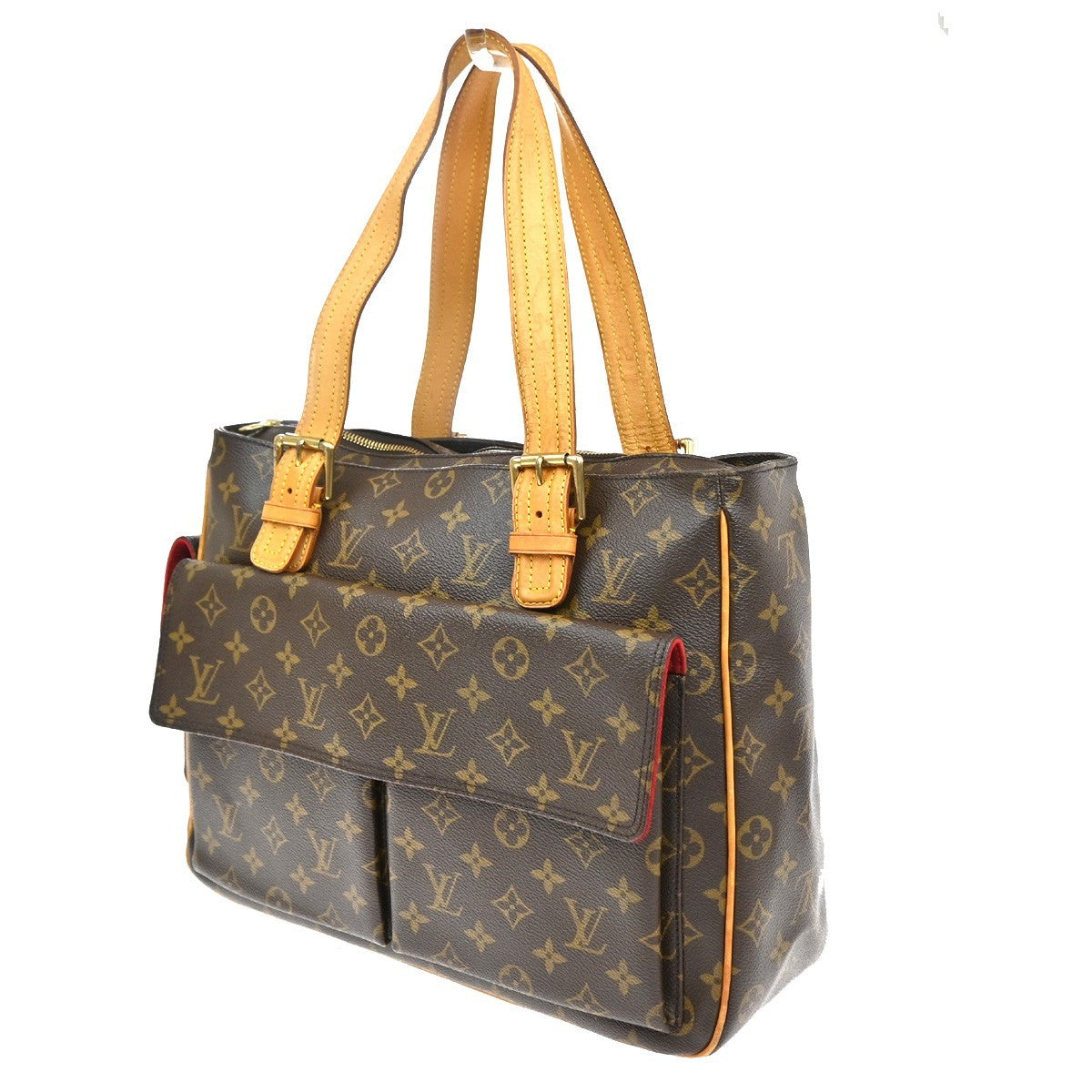 LOUIS VUITTON Multipli Cite Hand Bag Monogram Leather Brown  M51162 19SA135
