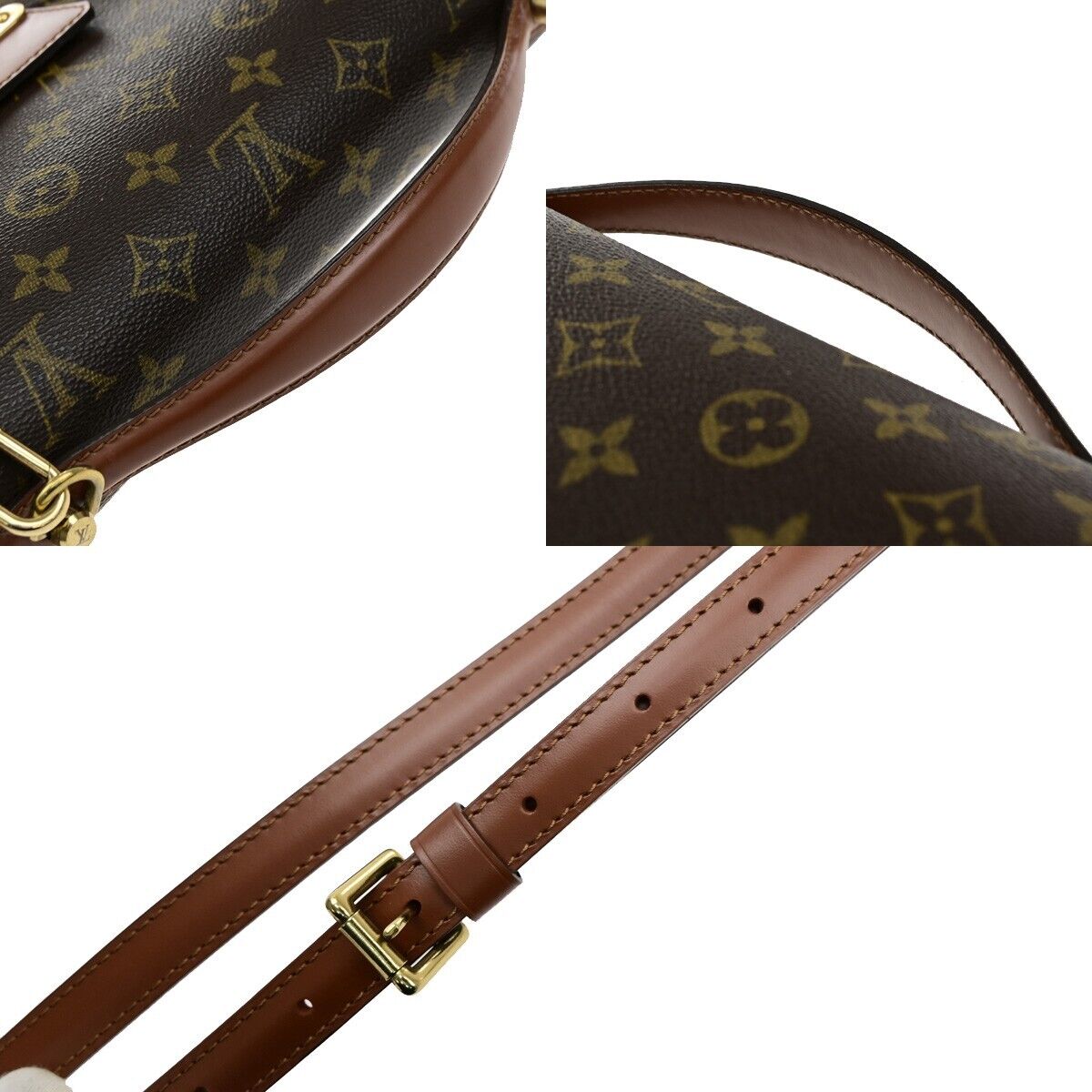 LOUIS VUITTON Monceau 2Way Shoulder Hand Bag Monogram Leather BN M51185 98ED945