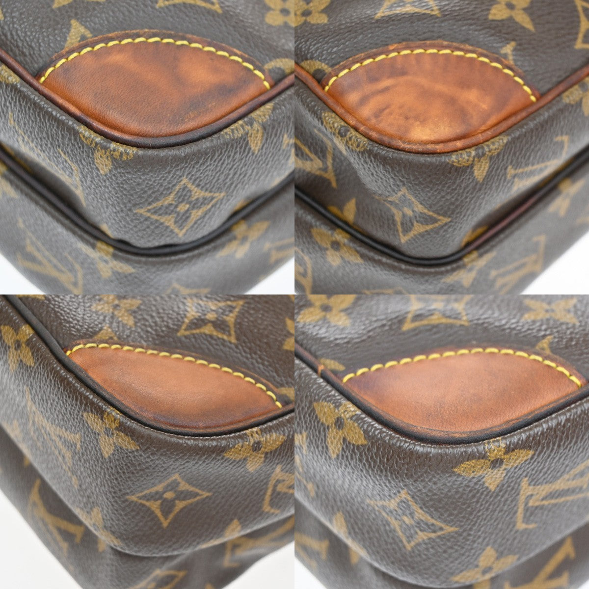 LOUIS VUITTON Amazon Crossbody Shoulder Bag Monogram Leather BN M45236 09TA654