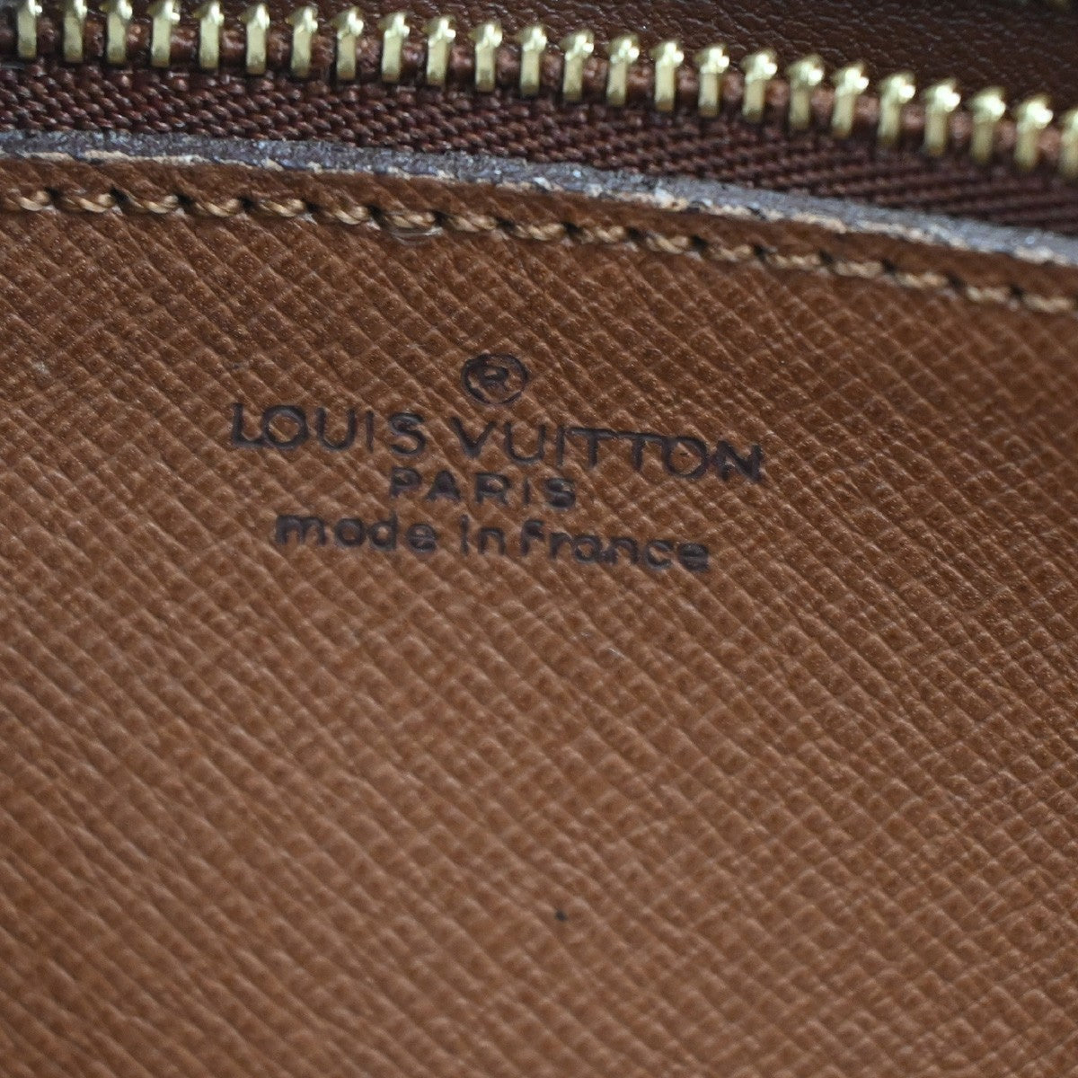 LOUIS VUITTON Marly Dragonne GM Clutch Hand Bag Monogram Brown M51825 62KC196