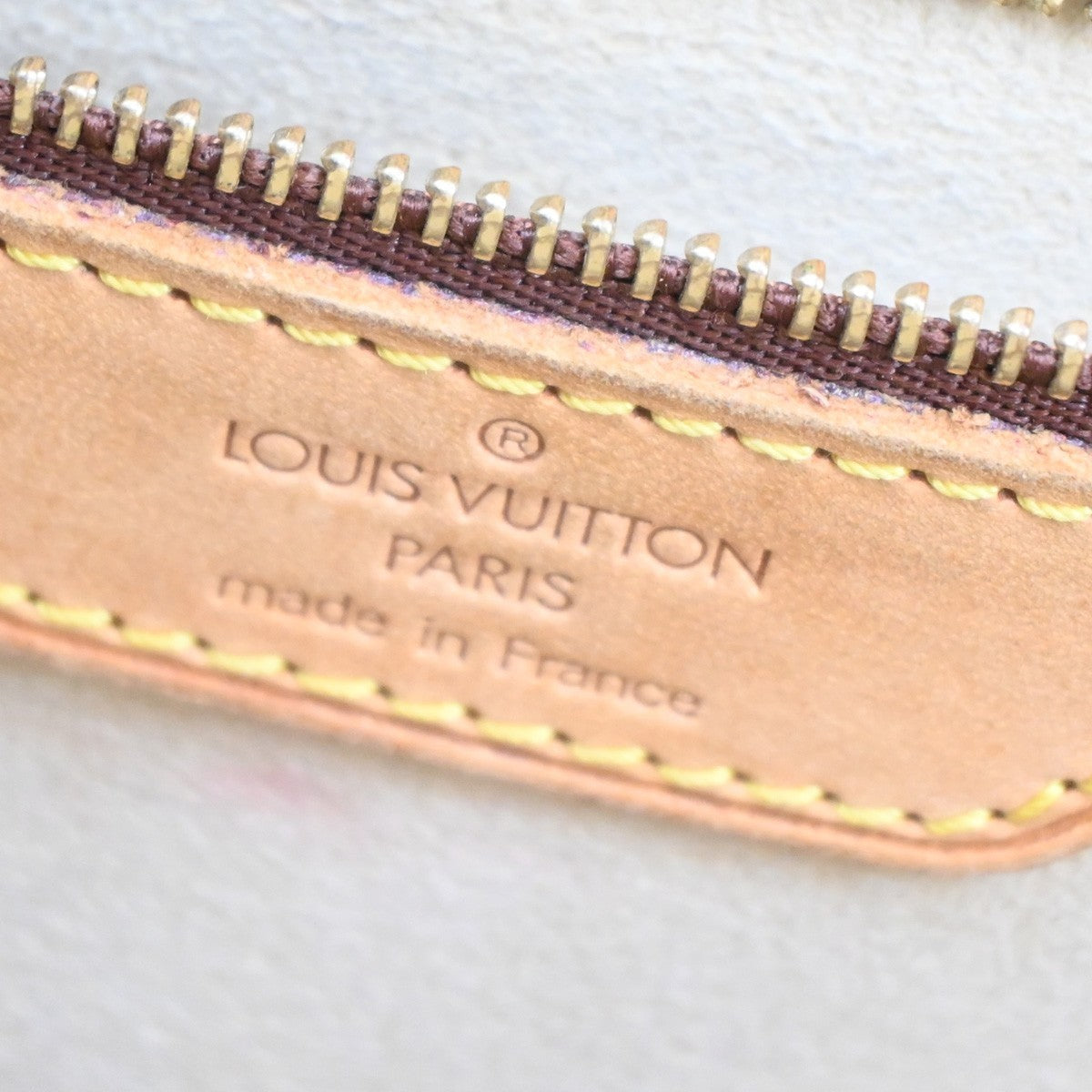 LOUIS VUITTON BABYLONE Shoulder Bag Monogram Leather Brown France M51102 32CA352
