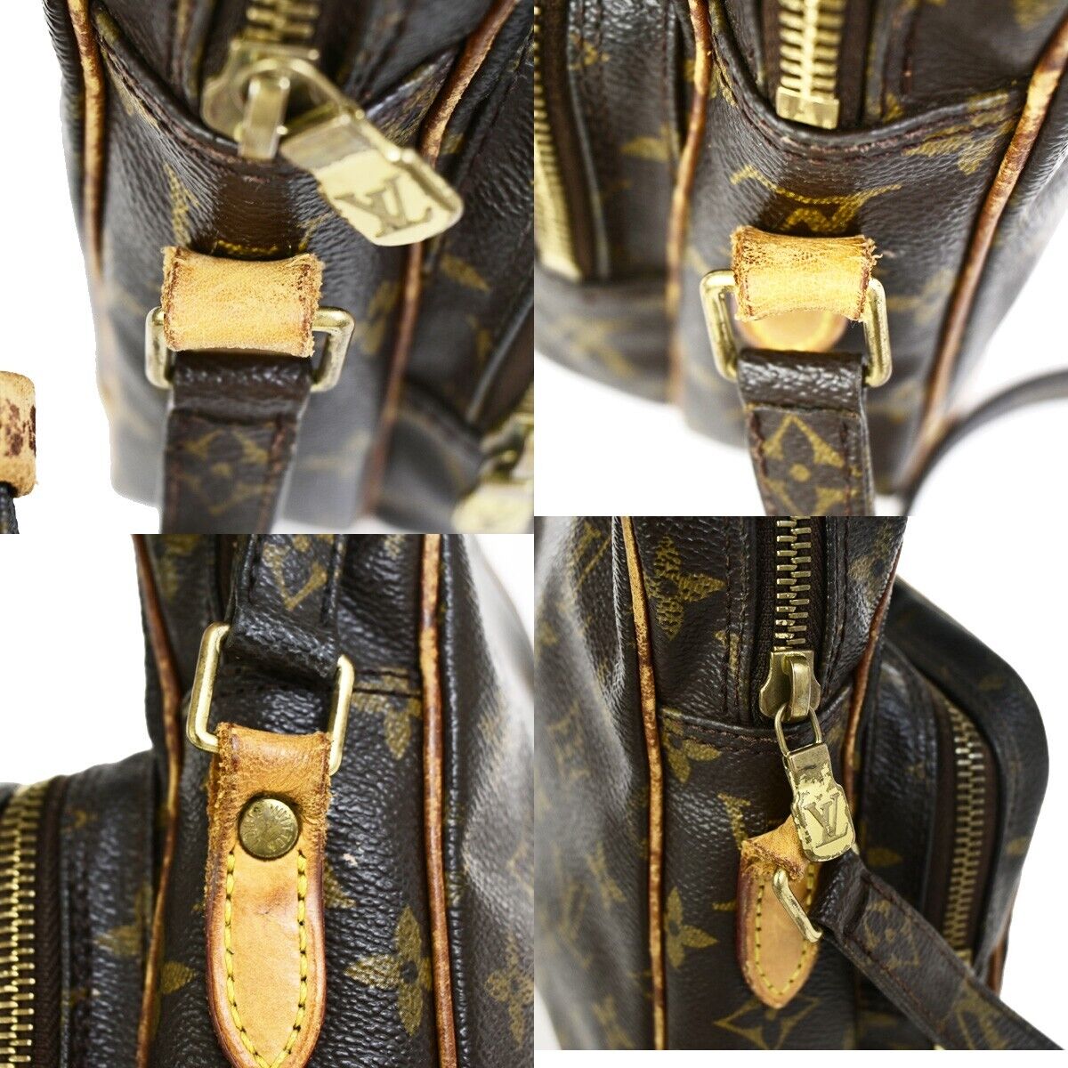 LOUIS VUITTON Amazon Crossbody Shoulder Bag Monogram Leather BN M45236 69FB212