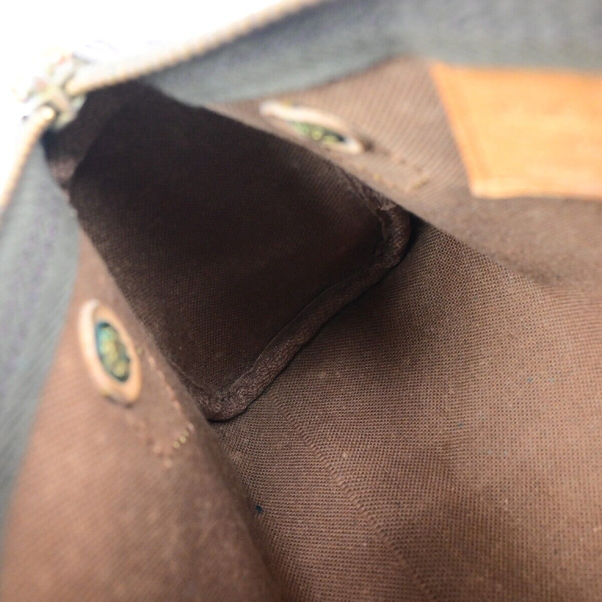 LOUIS VUITTON Mini Speedy Hand Bag Monogram Leather Brown France M41534 79EC996