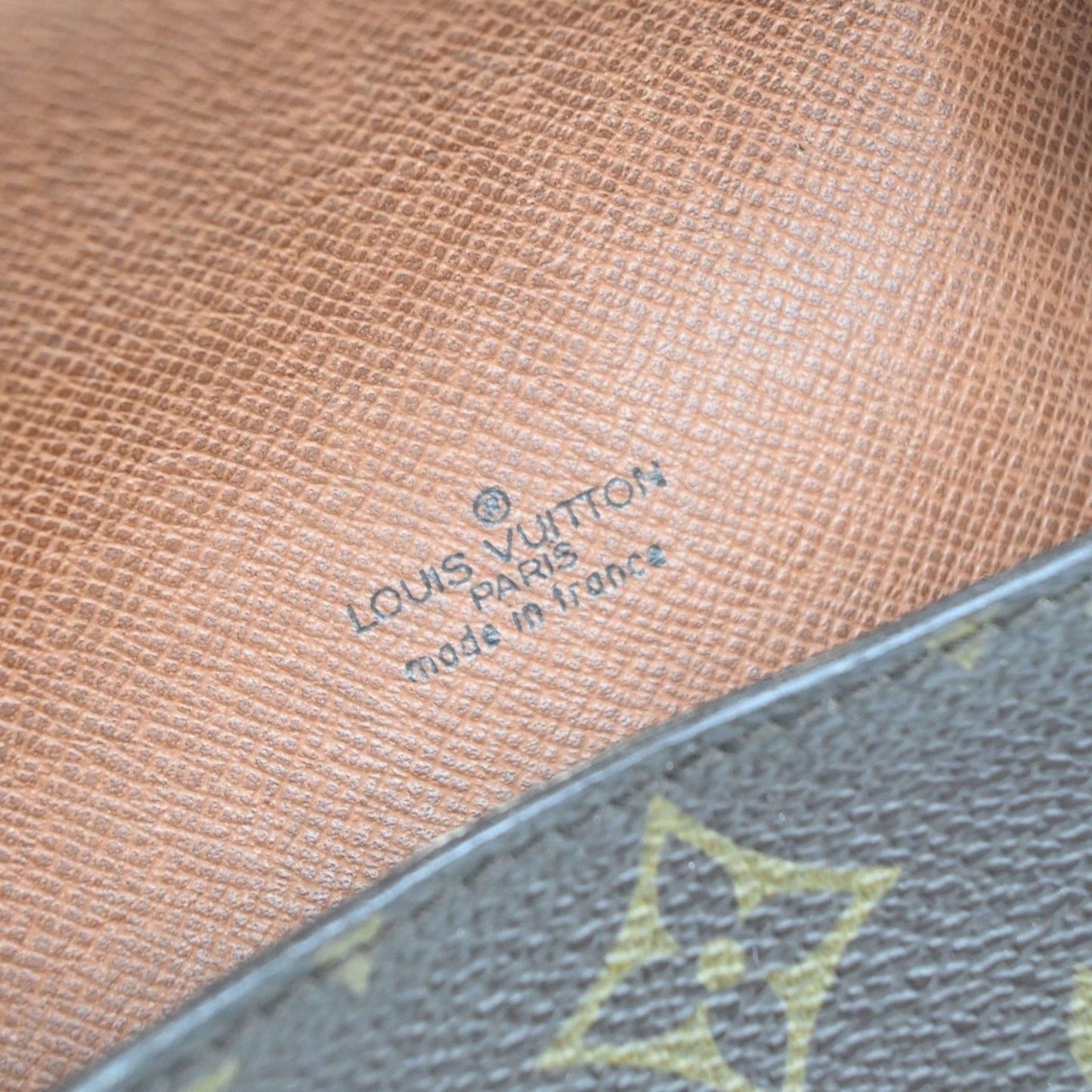 LOUIS VUITTON Mini Saint Cloud Shoulder Bag Monogram Leather BN M51244 38MA657