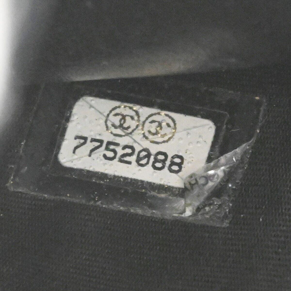 CHANEL CC Logo Bifold Wallet Purse Caviar Skin Leather Black GHW France 61HB366