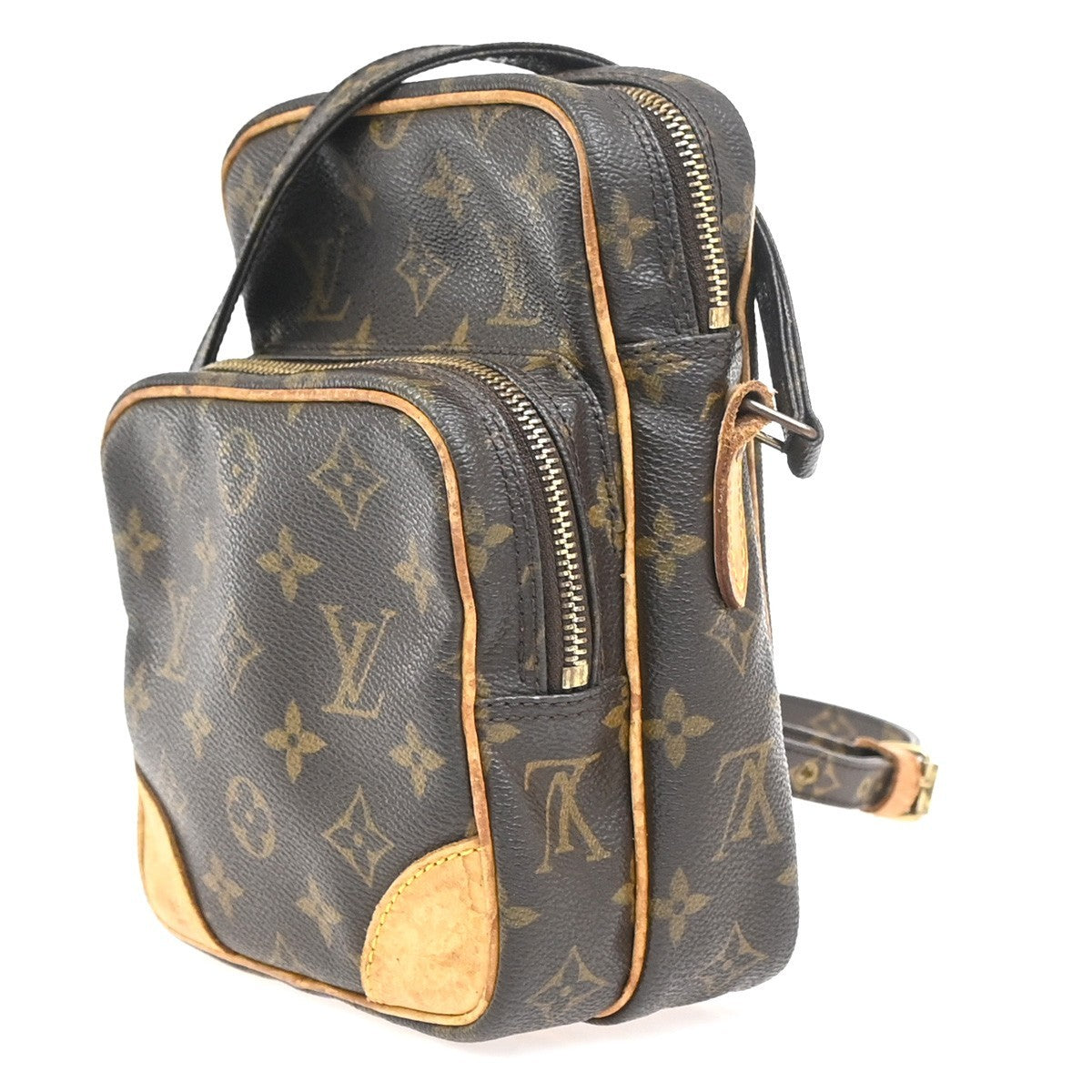 LOUIS VUITTON Amazon Crossbody Shoulder Bag Monogram Leather BN M45236 30KC875