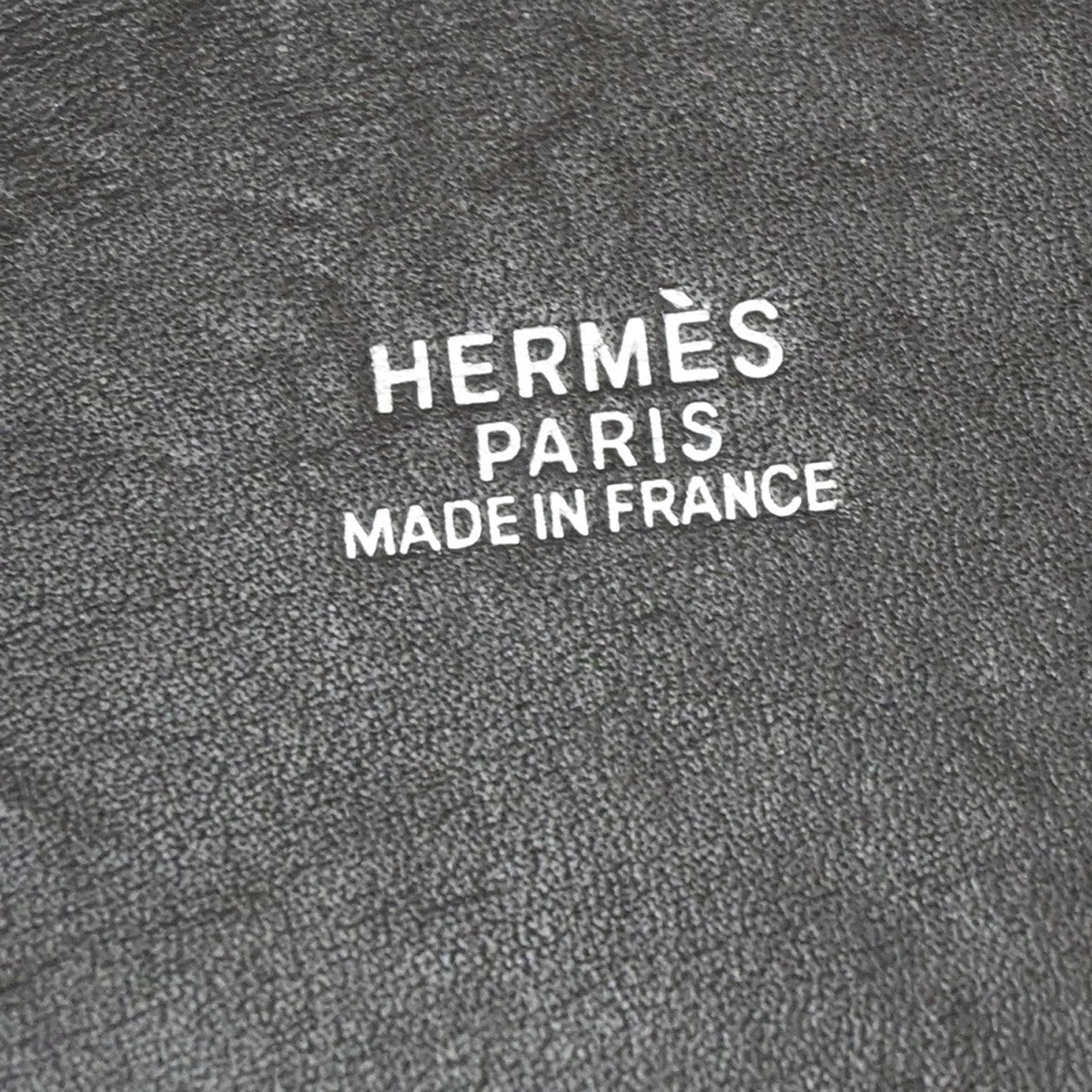 HERMES Logo Picotin 14 PM Hand Tote Bag Toile H Leather Brown SHW 689RL244