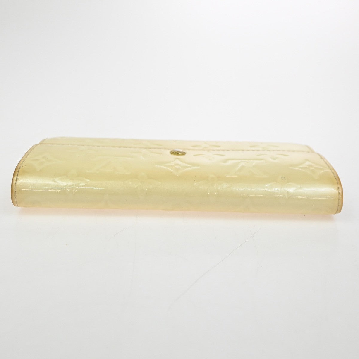LOUIS VUITTON Portefeuille Sarah Wallet Monogram Vernis Pearl M91971 65KC628