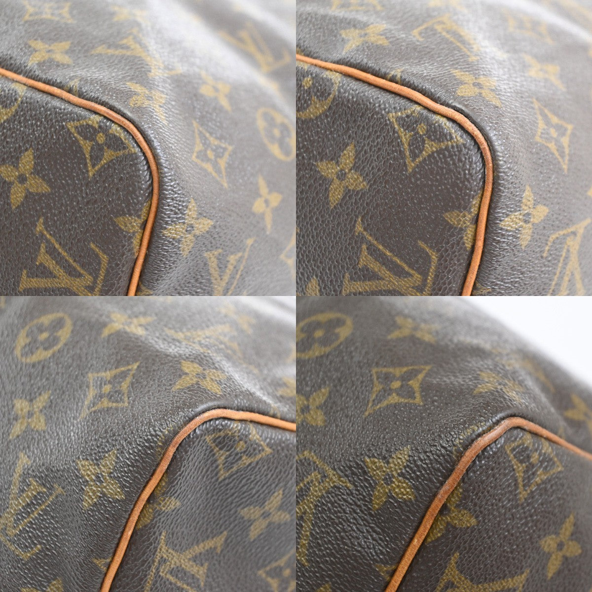 LOUIS VUITTON Speedy 30 Travel Hand Bag Monogram Leather Brown M41526 14SA001