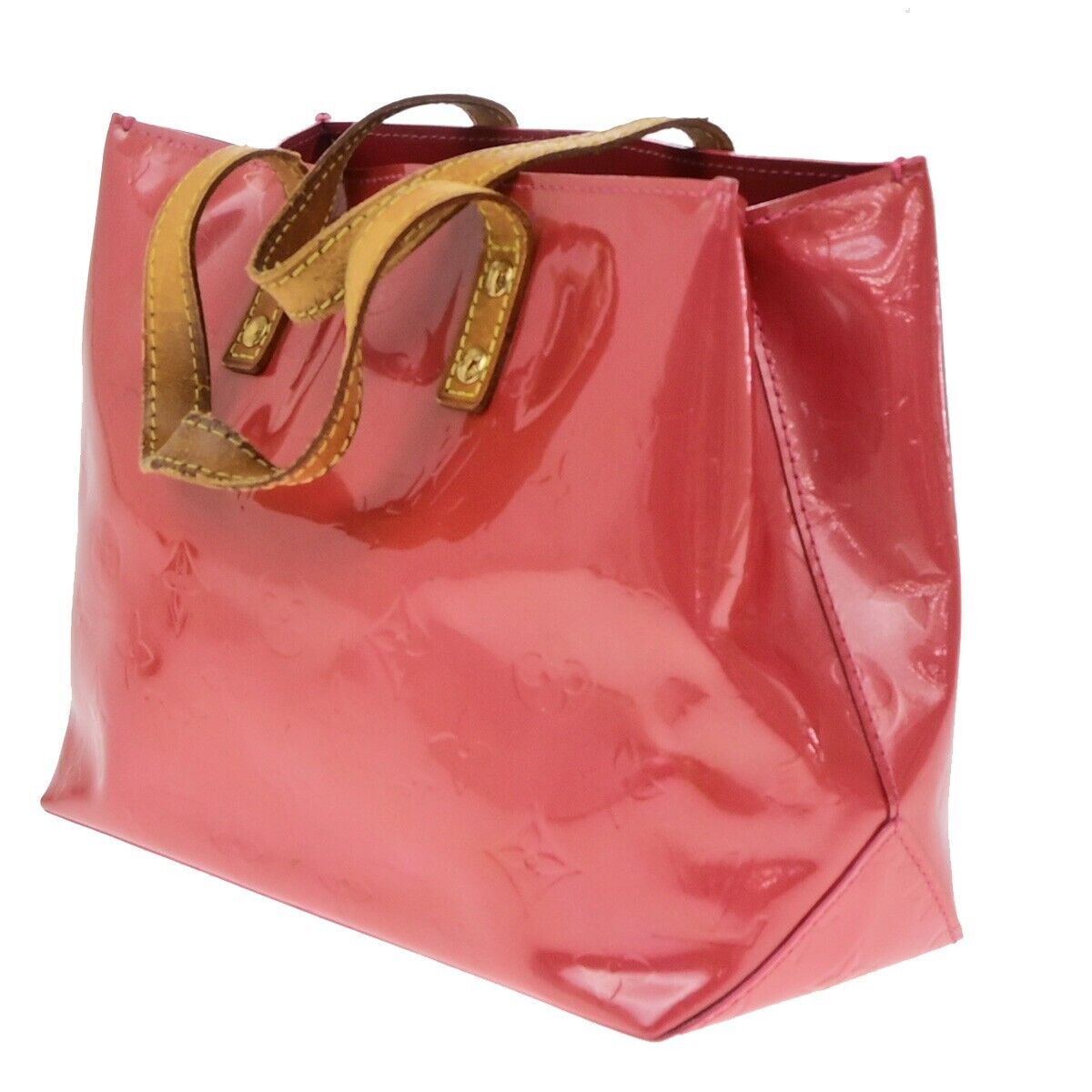 LOUIS VUITTON Read PM Hand Bag Monogram Vernis Patent Leather PK M9132F 09ED970