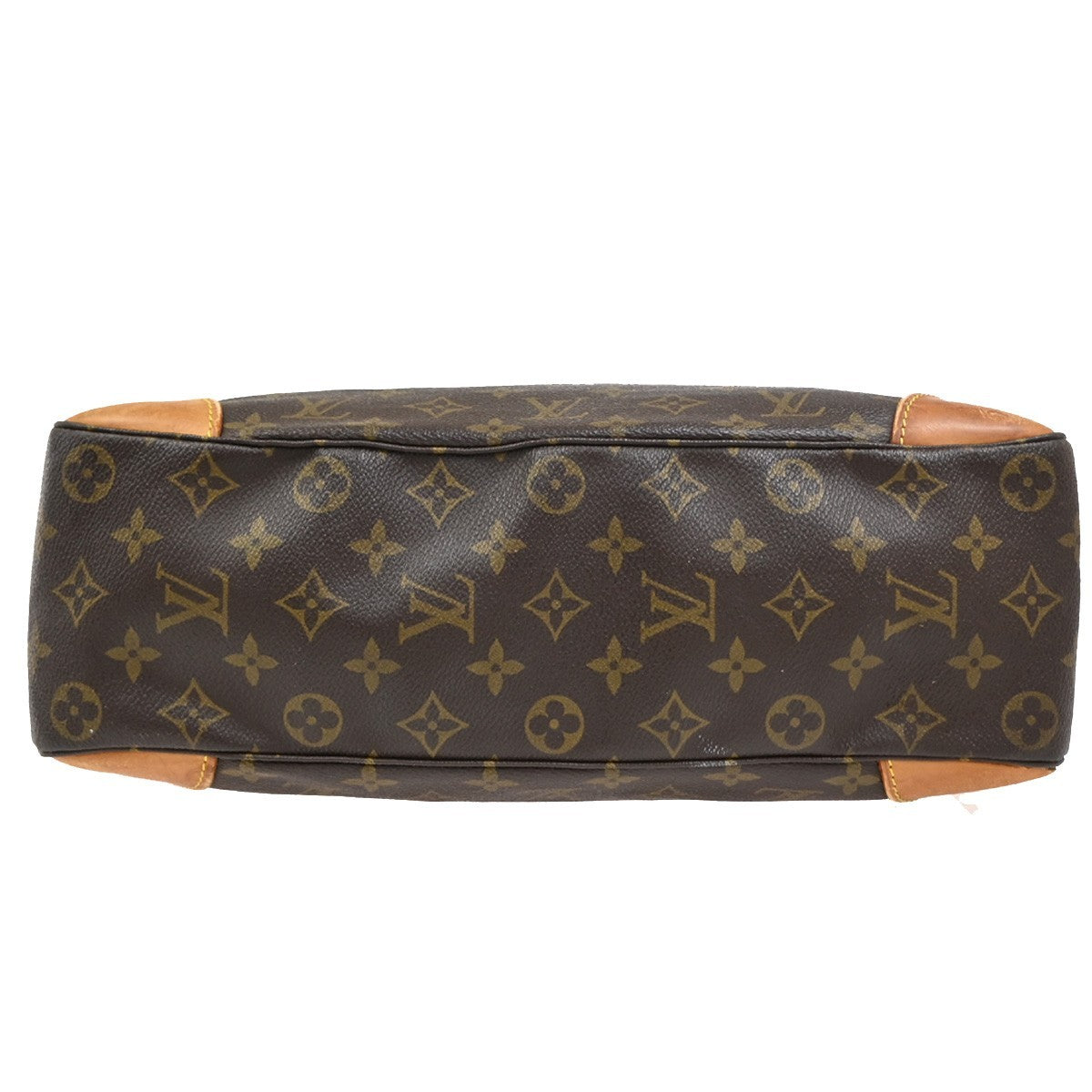 LOUIS VUITTON Boulogne 35 Shoulder Bag Monogram Leather Brown M51260 86SA009