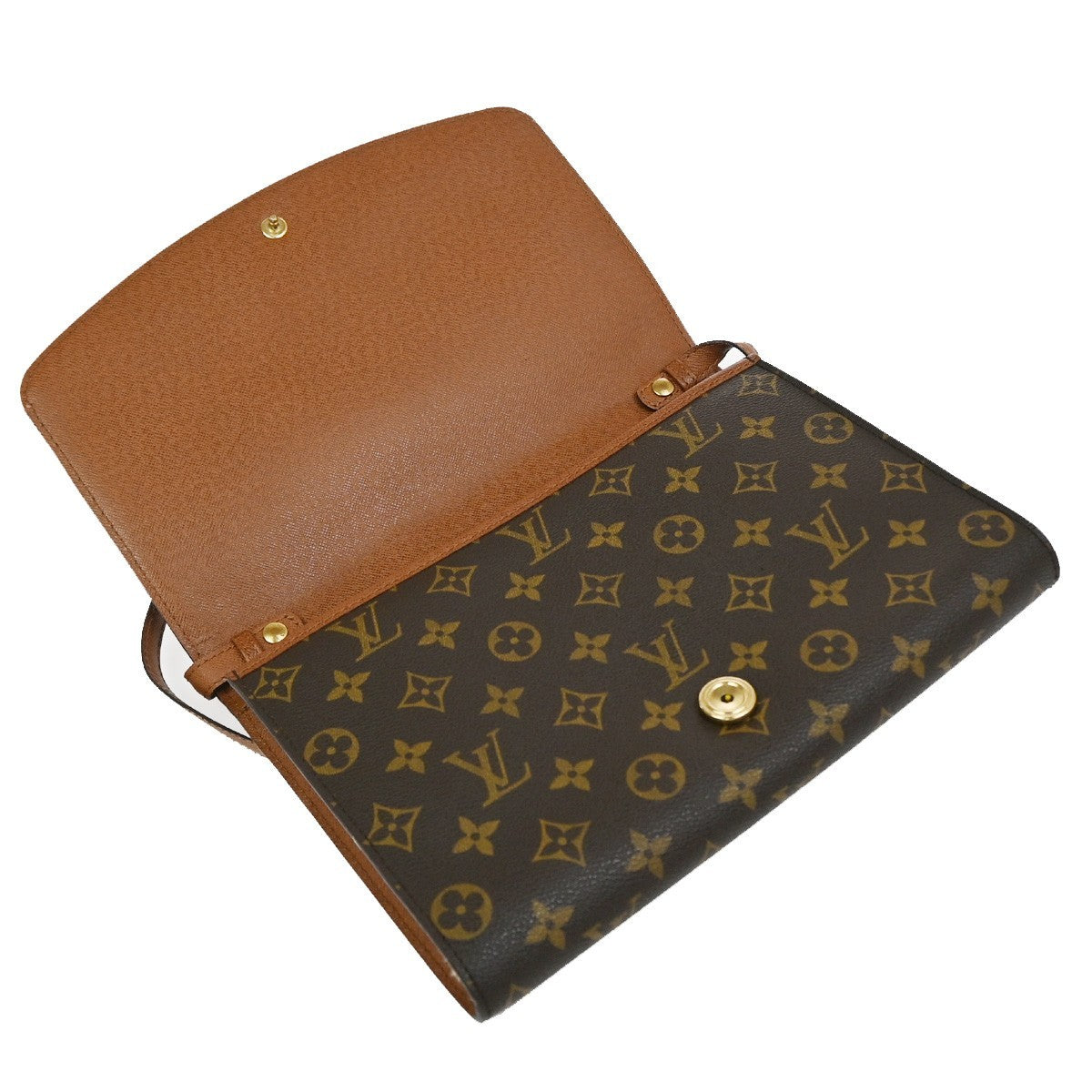 LOUIS VUITTON Bordeaux 2Way Shoulder Clutch Bag Monogram Leather M51797 87CA902