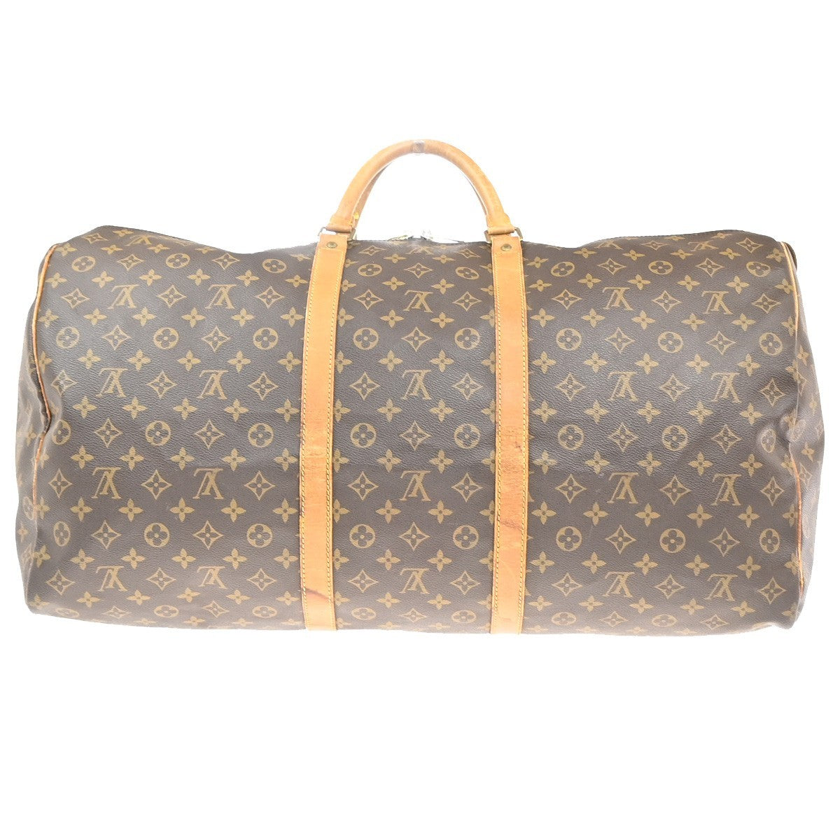 LOUIS VUITTON Keepall 60 Travel Hand Bag Monogram Leather Brown M41422 70YH864