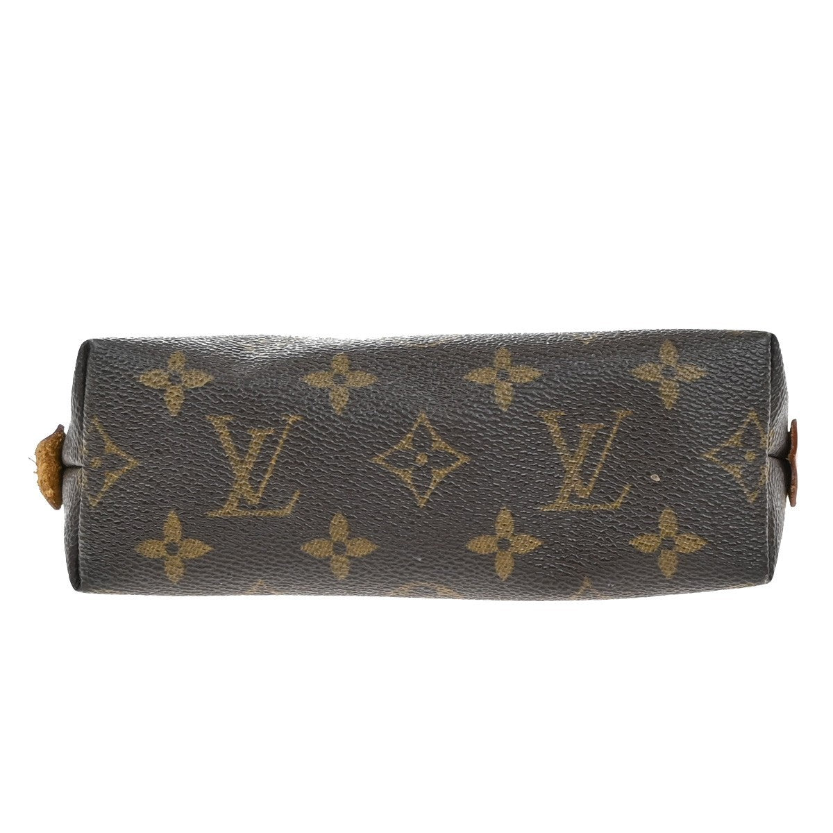 LOUIS VUITTON Pochette Cosmetic Pouch Bag Monogram Leather BN M47515 66EF909