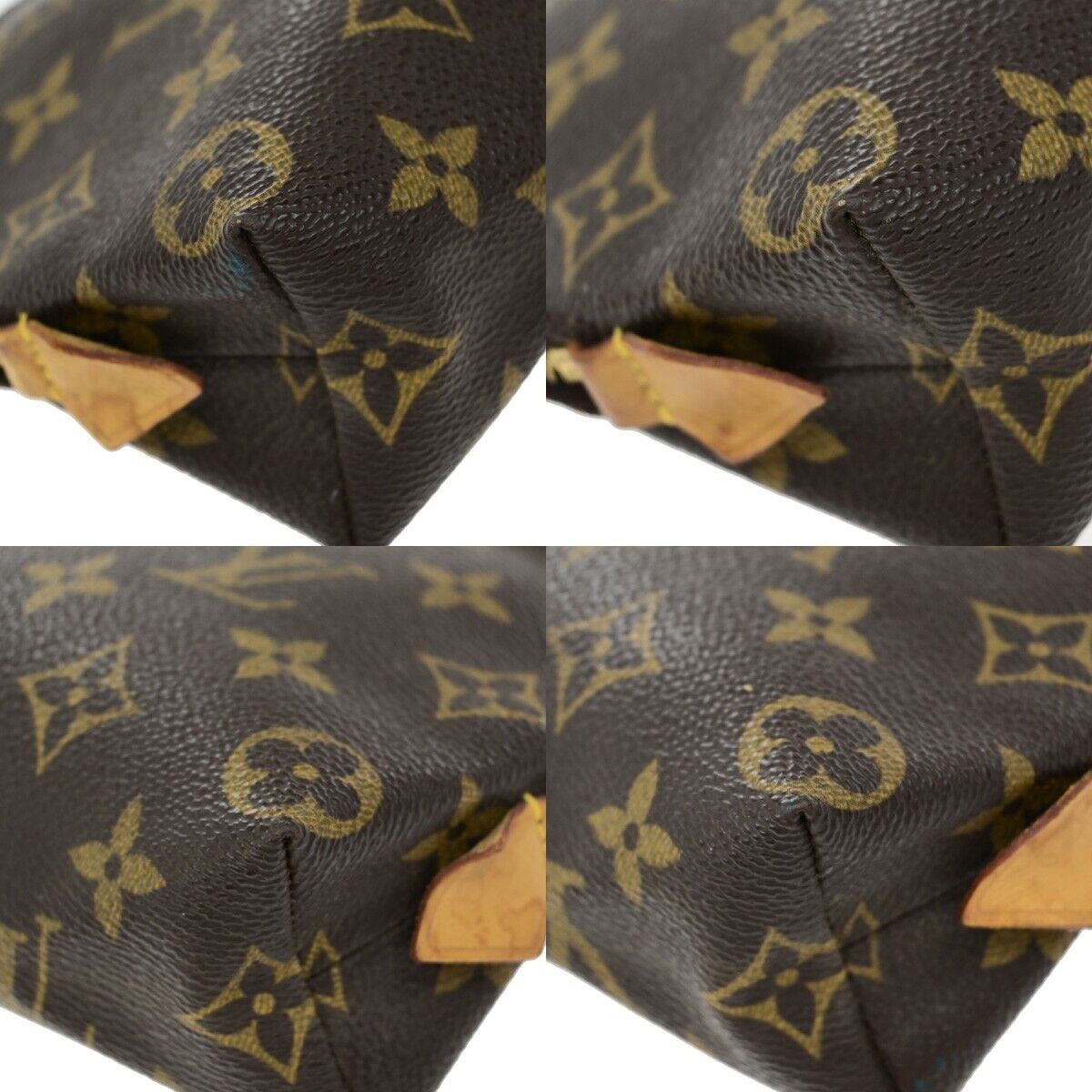 LOUIS VUITTON Pochette Cosmetic Pouch Bag Monogram Leather BN M47515 04ED965