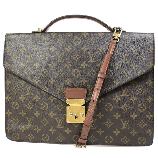 LOUIS VUITTON Porte Documents Bandouliere 2Way Hand Bag Monogram M53338 64EC567