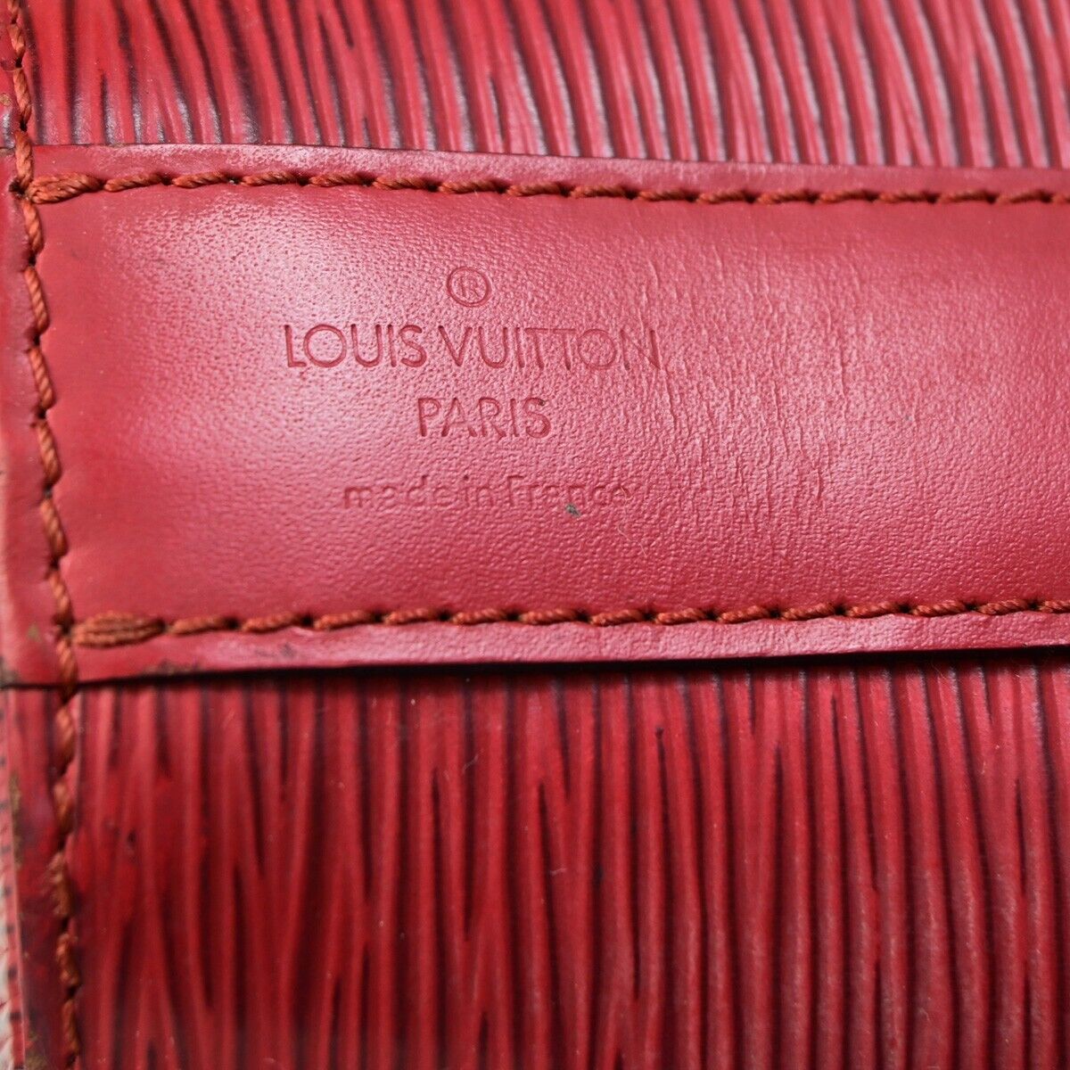 LOUIS VUITTON LV Sac De Paul PM Shoulder Bag Epi Leather Red M80197 37FA628