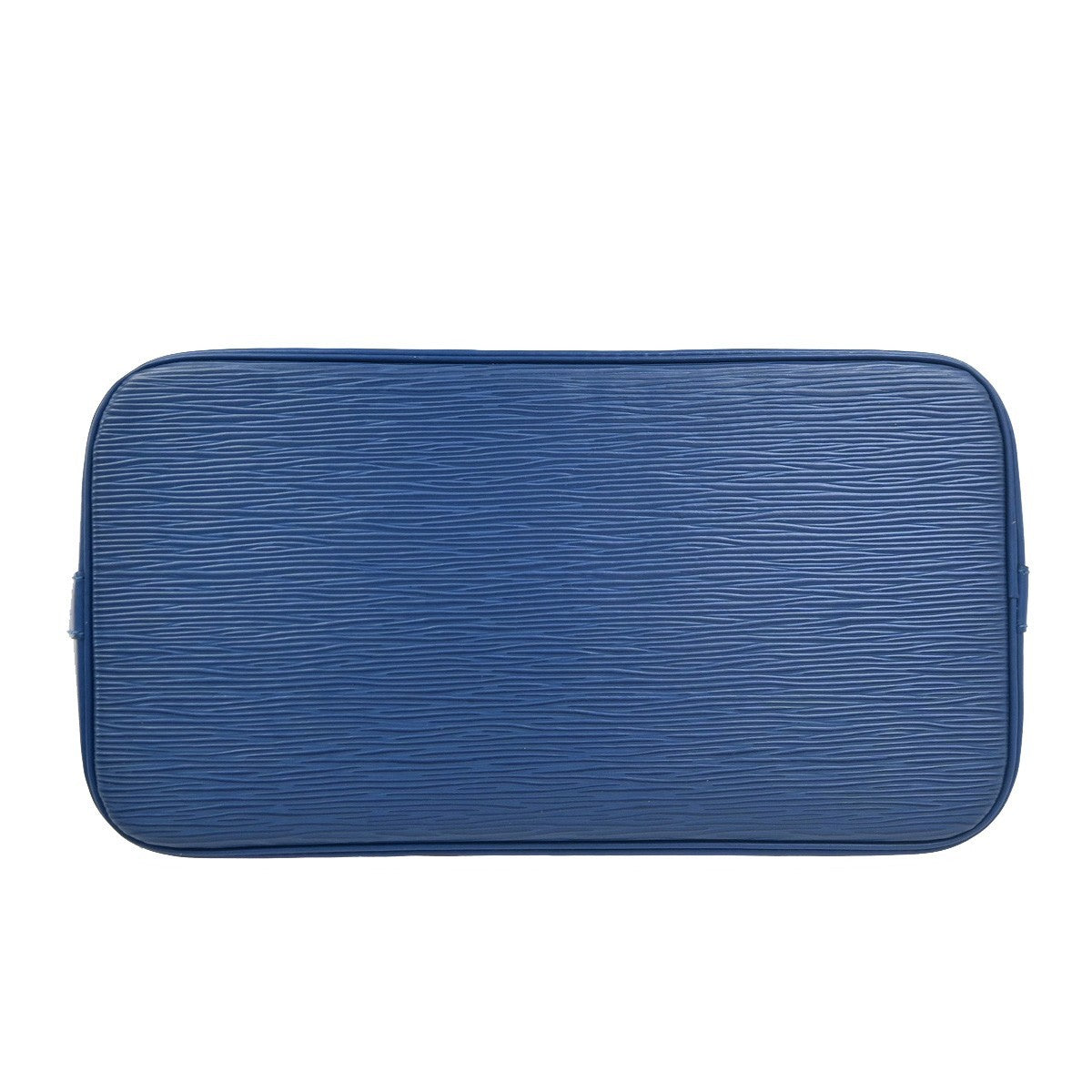 LOUIS VUITTON LV Alma Hand Bag Epi Leather Blue Gold France M52145 31PA118