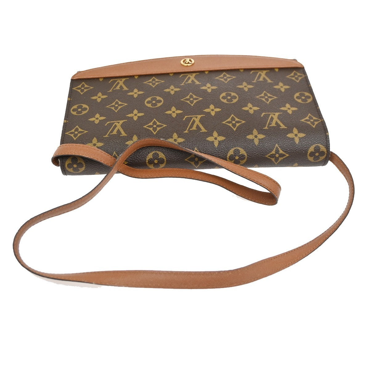 LOUIS VUITTON Bordeaux 2Way Shoulder Clutch Bag Monogram Leather M51797 65CB005