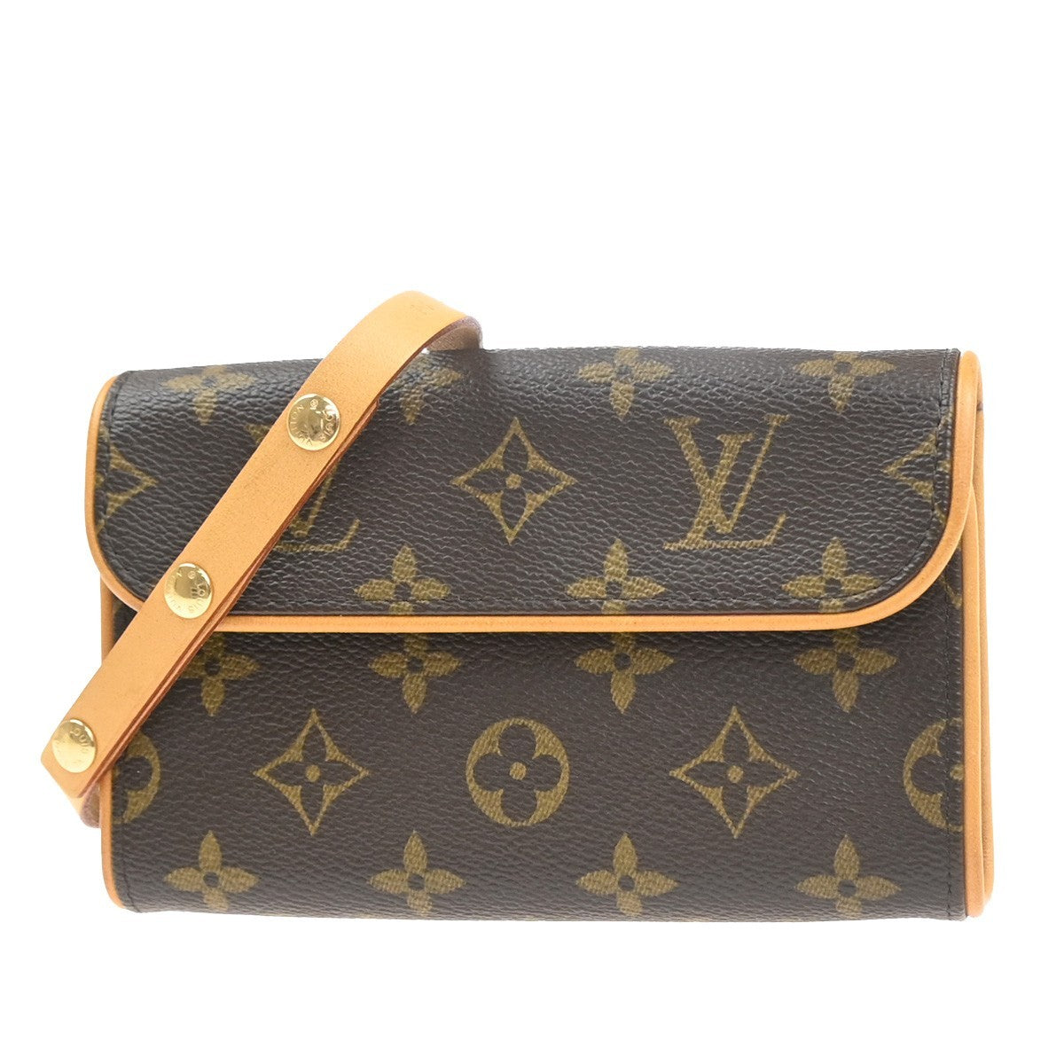 LOUIS VUITTON Pochette Florentine Bum Bag #S Monogram Leather BN M51855 77MA517