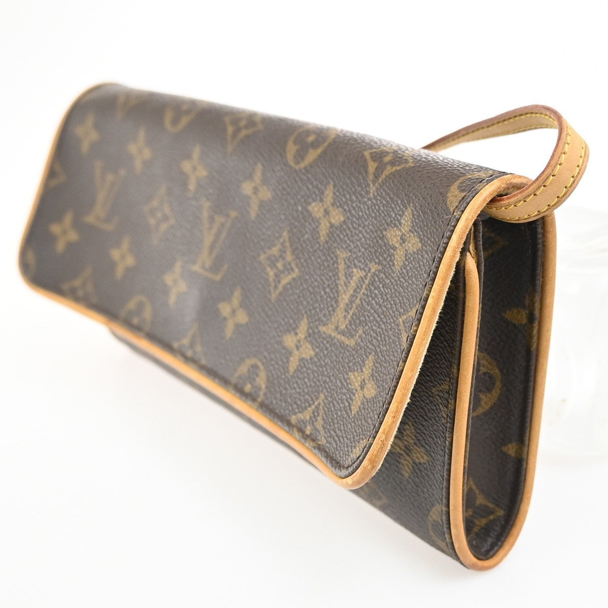 LOUIS VUITTON Pochette Twin GM 2Way Shoulder Bag Monogram Brown M51852 87MA274