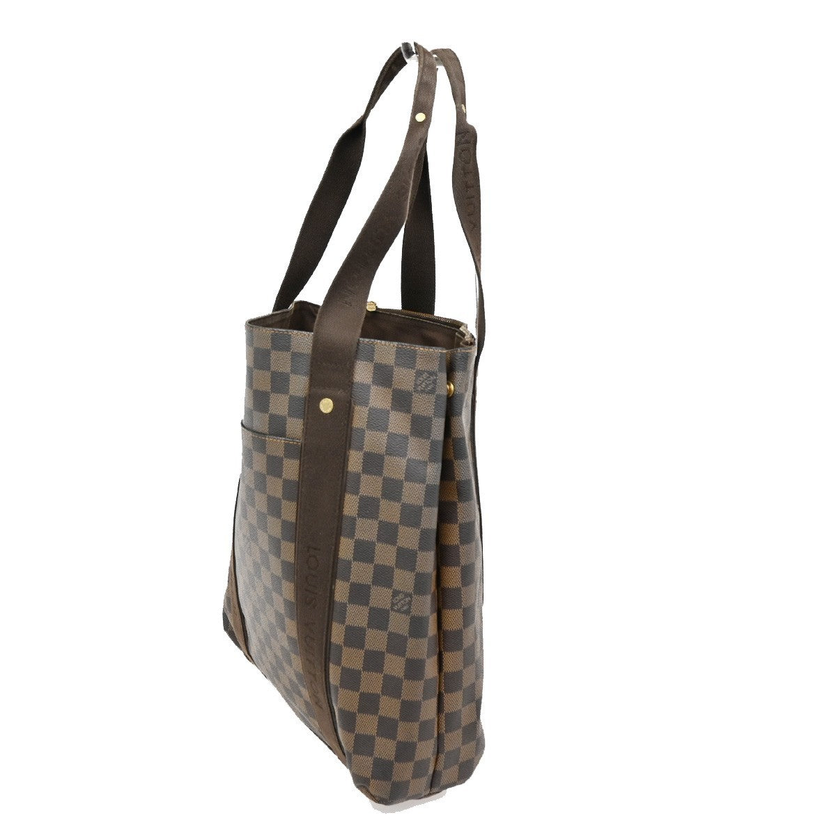 LOUIS VUITTON Cabas Beaubourg Shoulder Bag Damier Ebene Leather N52006 75KB546