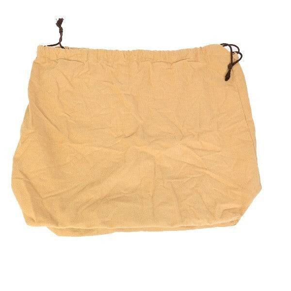 LOUIS VUITTON Logo 10 Set Dust Bag Drawstring Canvas Cotton Beige Brown 09KP115