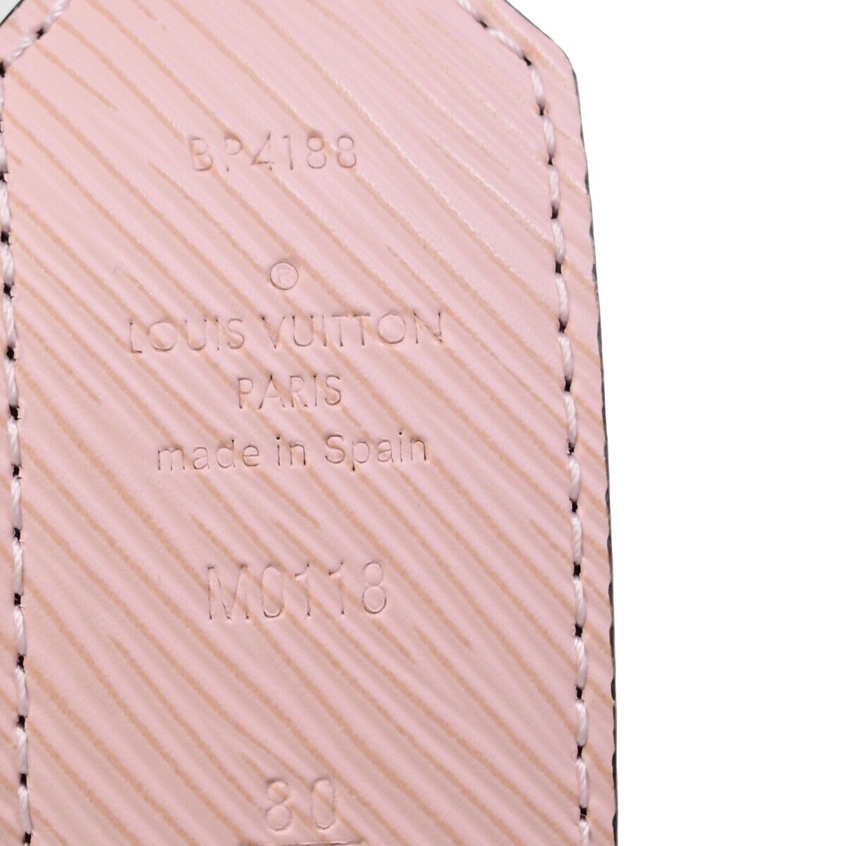 LOUIS VUITTON Ceinture LV Circle Belt 80/32 Monogram Epi Pink BN M0118 31FA983