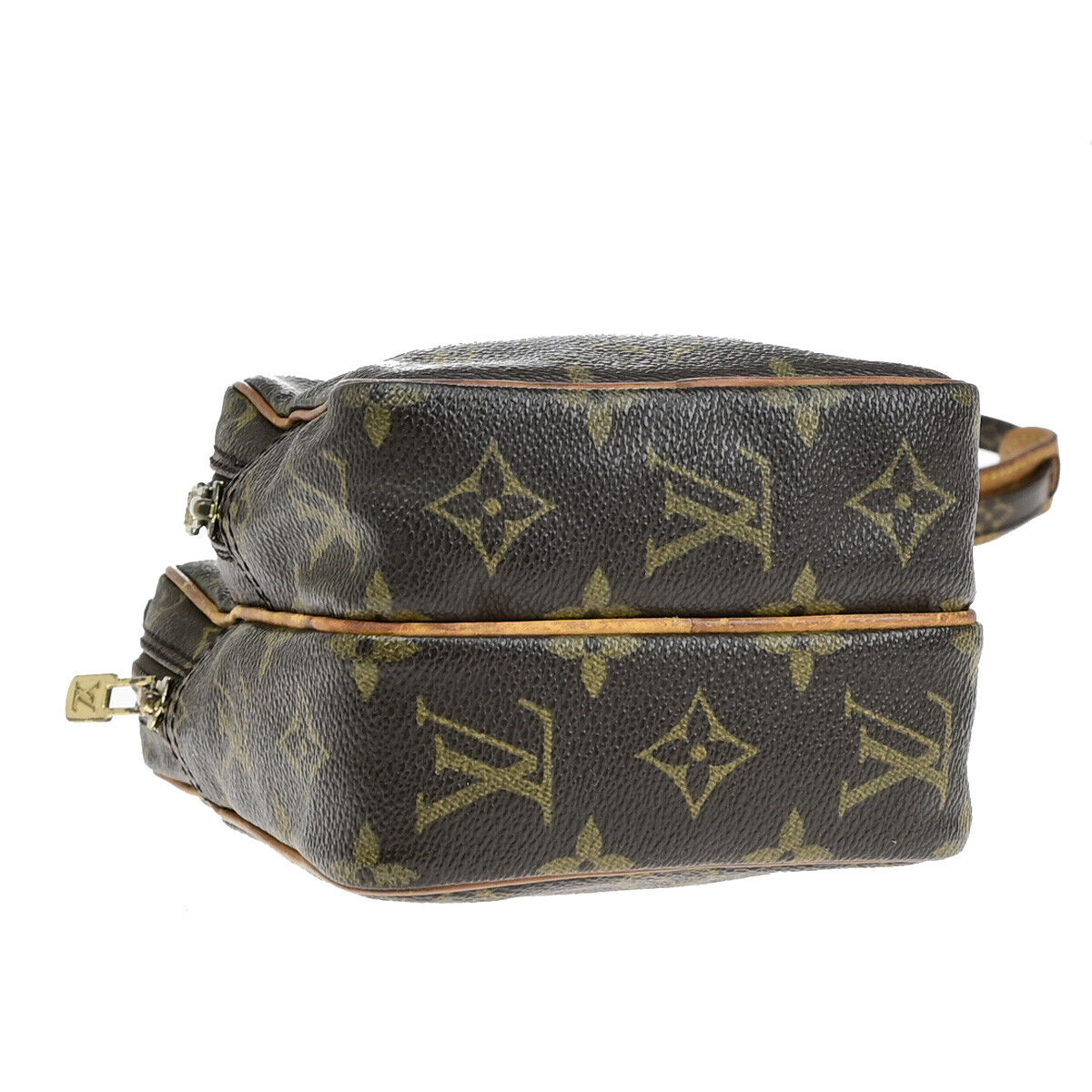LOUIS VUITTON Mini Amazon Shoulder Bag Monogram Leather Brown M45238 39YF544