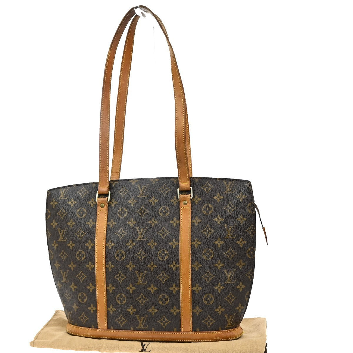 LOUIS VUITTON BABYLONE Shoulder Bag Monogram Leather Brown France M51102 35MA095