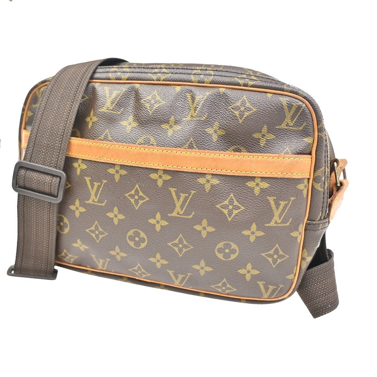 LOUIS VUITTON Reporter Crossbody Shoulder Bag Monogram Leather BN M45254 82KC551