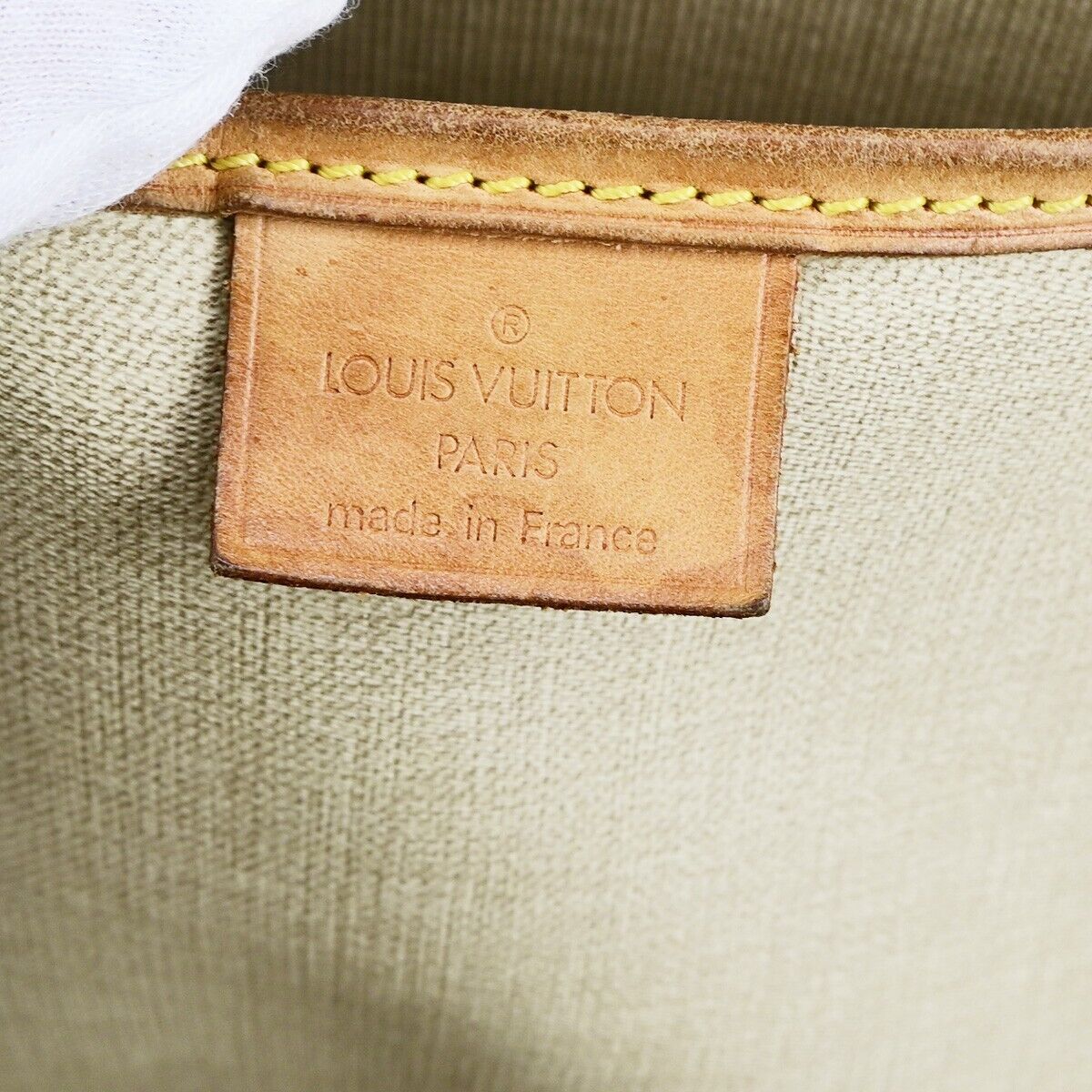 LOUIS VUITTON Excursion Shoes Hand Bag Monogram Leather Brown M41450 64SJ518