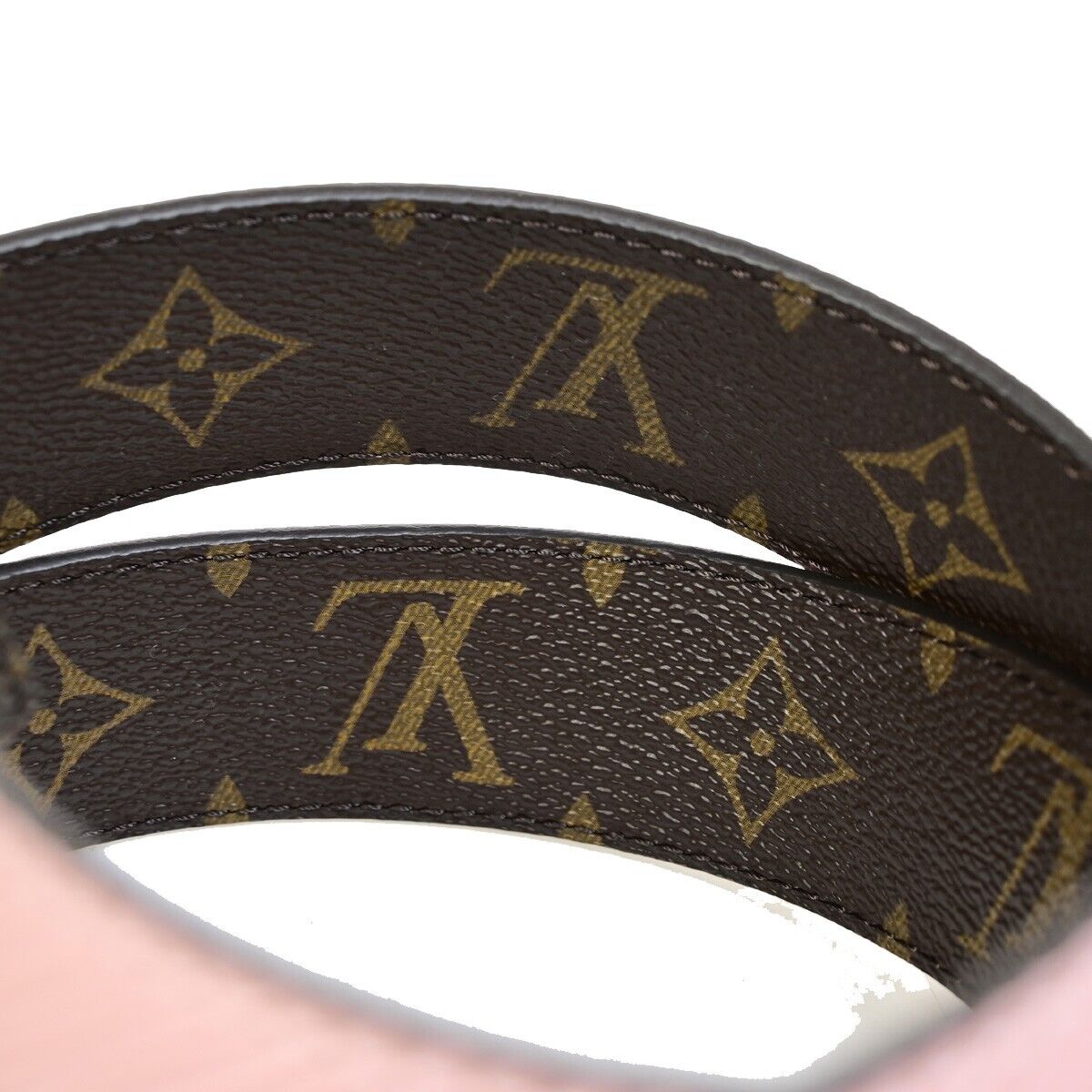 LOUIS VUITTON Ceinture LV Circle Belt 80/32 Monogram Epi Pink BN M0118 31FA983
