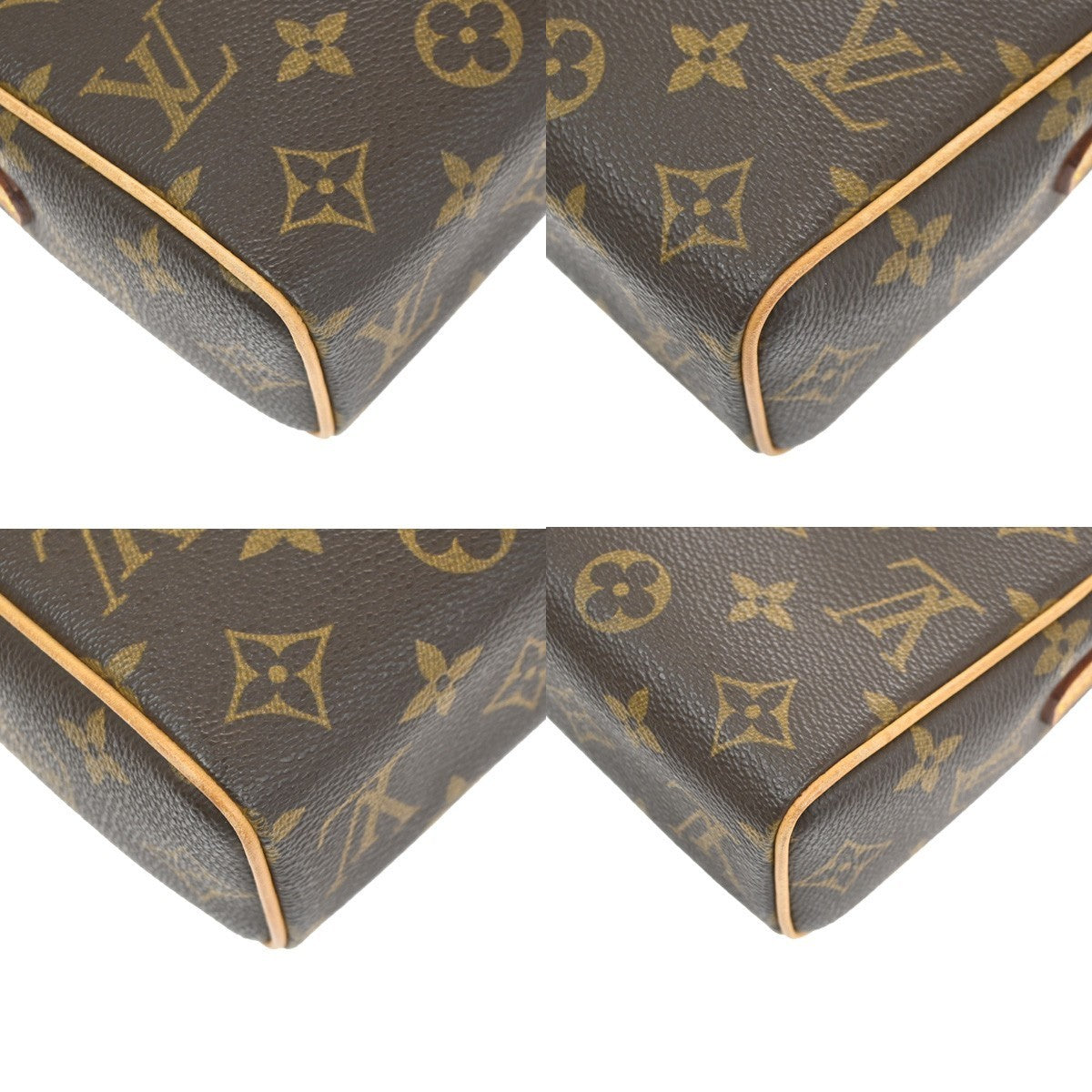 LOUIS VUITTON LV Recital Long Shoulder Bag Monogram Brown M51900 50TA702