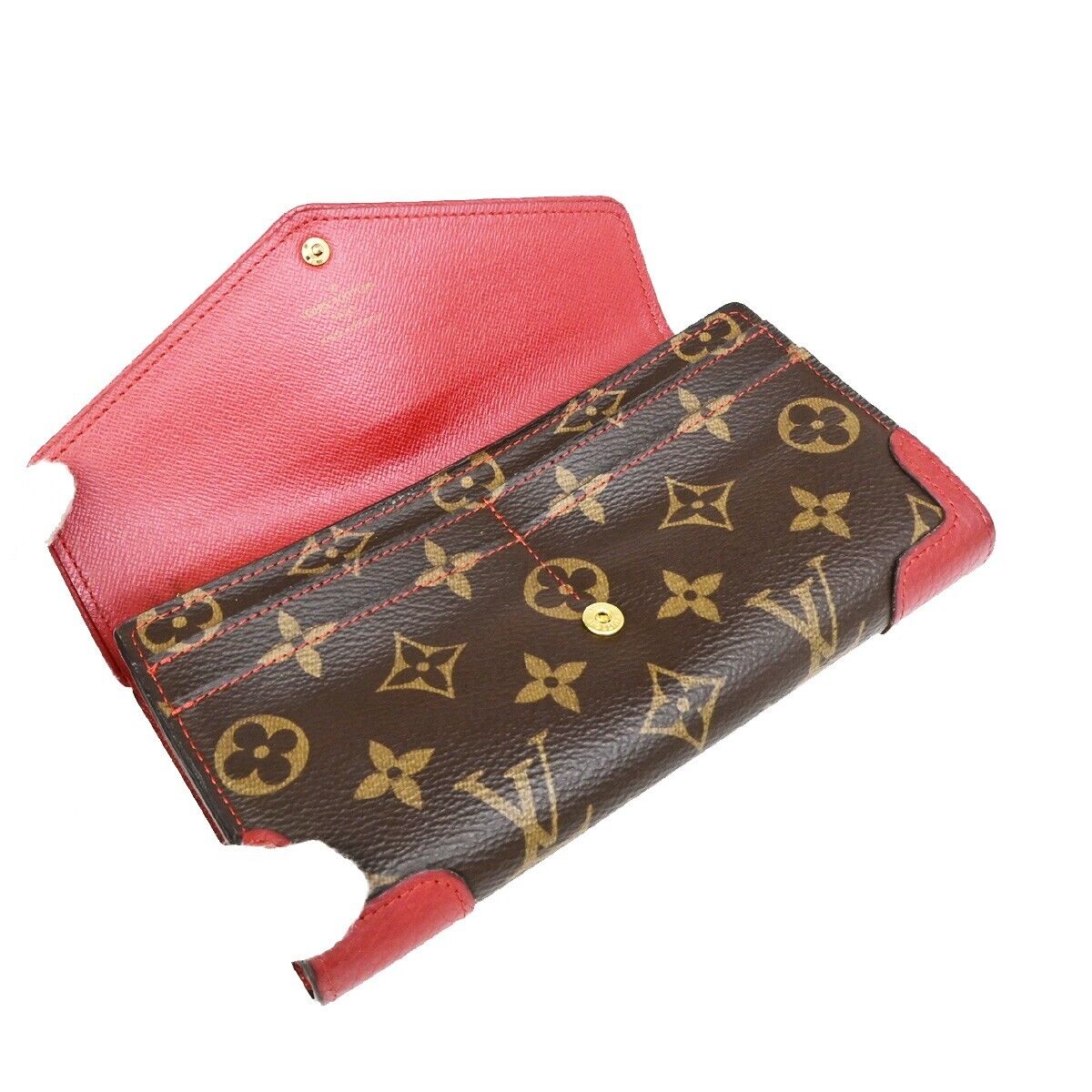 LOUIS VUITTON Portefeuille Sarah Long Wallet Monogram Retiro BN M61184 38ED249