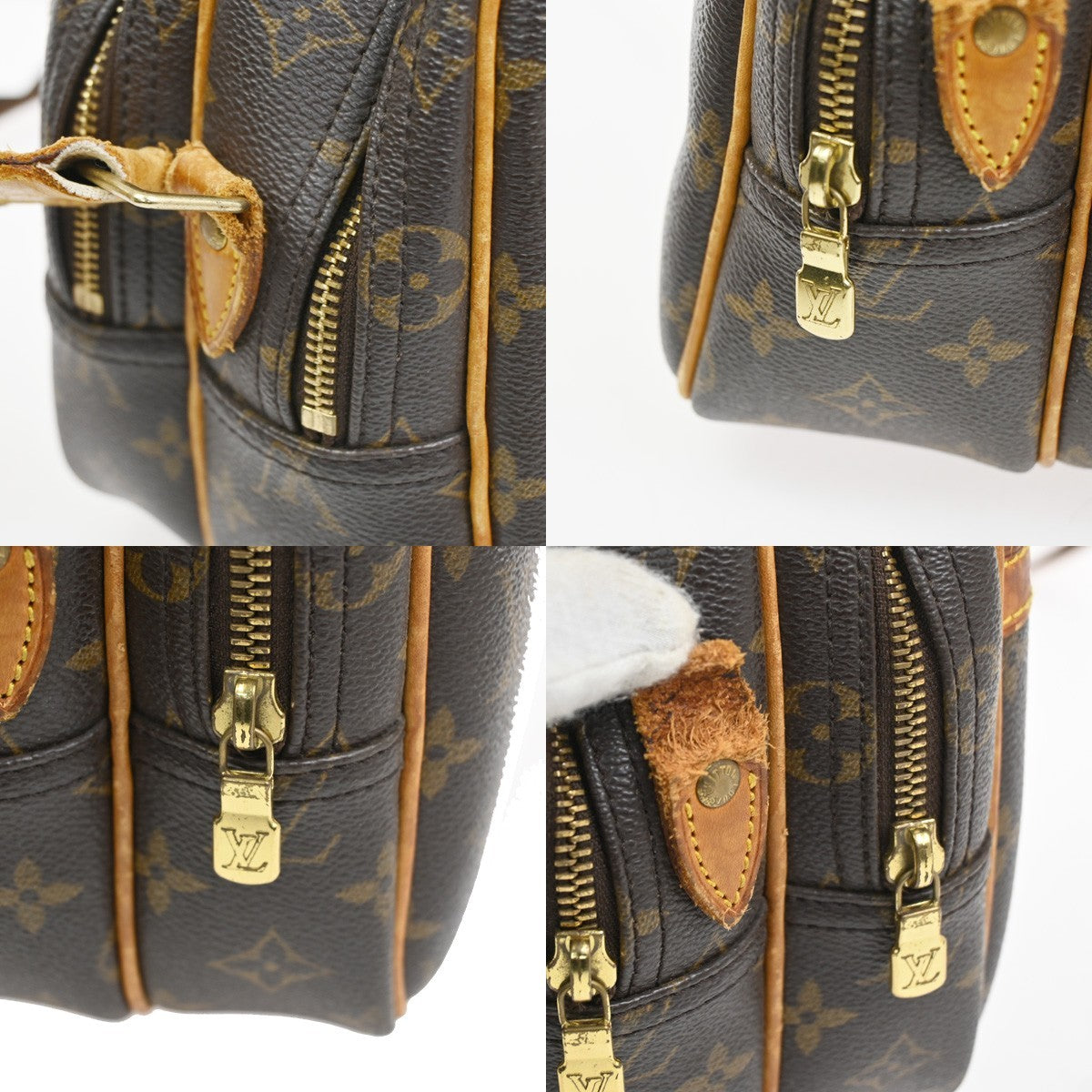 LOUIS VUITTON Reporter Crossbody Shoulder Bag Monogram Leather BN M45254 67CA923