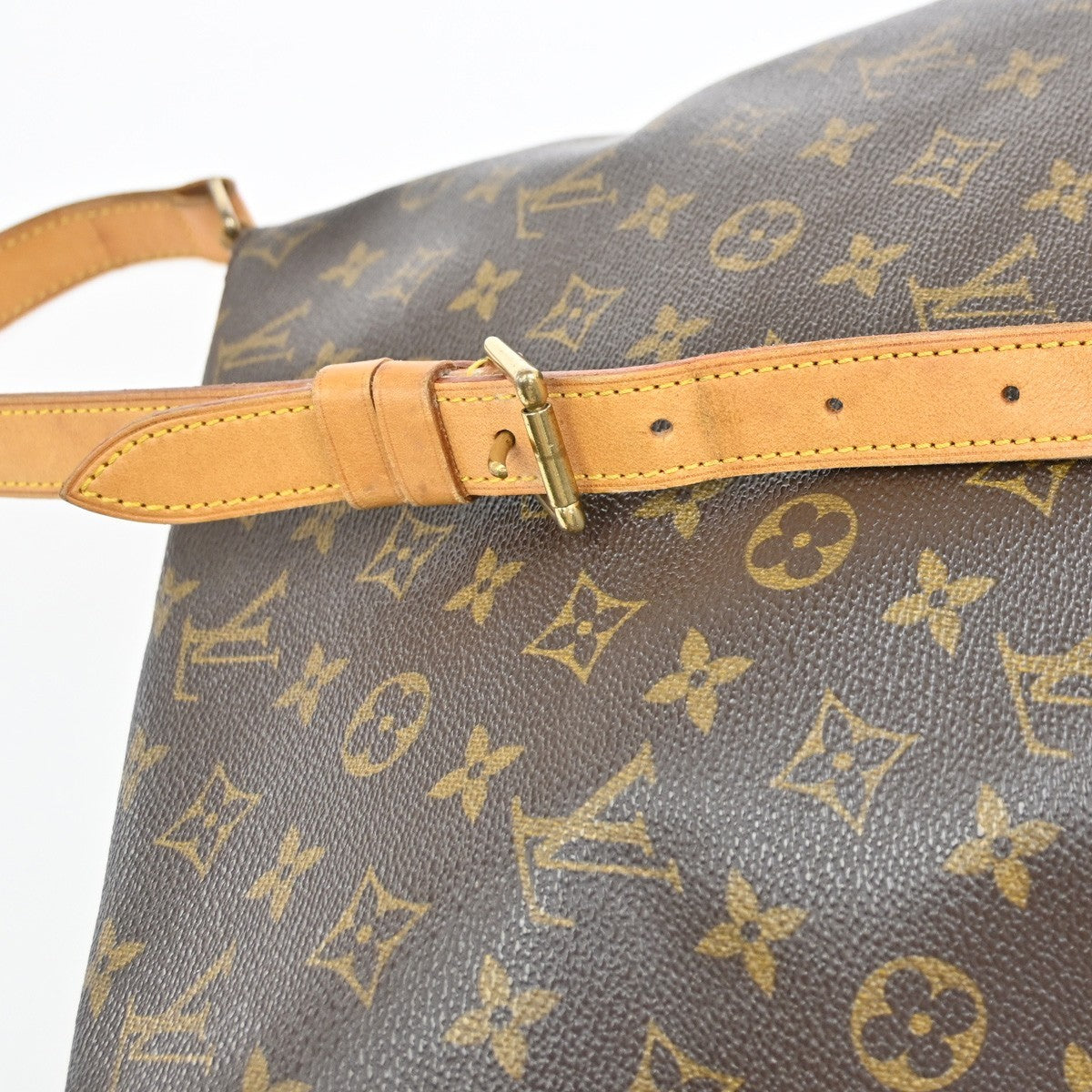 LOUIS VUITTON Musette Shoulder Bag Monogram Leather Brown France M51256 72YJ068