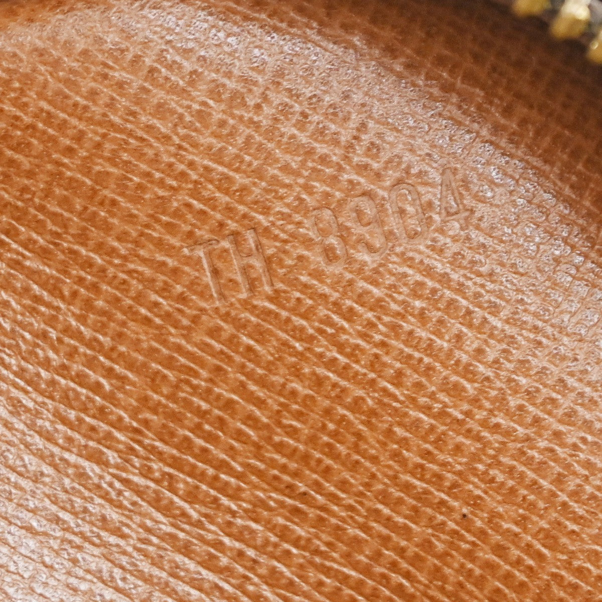 LOUIS VUITTON Danube Shoulder Bag Monogram Leather Brown France M45266 64AA085