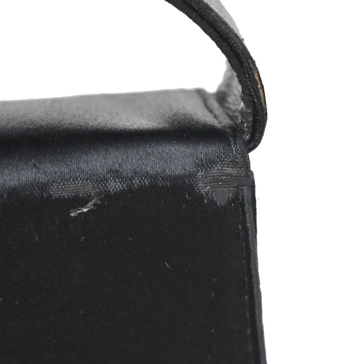 SALVATORE FERRAGAMO Vara Mini 2Way Shoulder Hand Bag Satin Leather BK 67YH627
