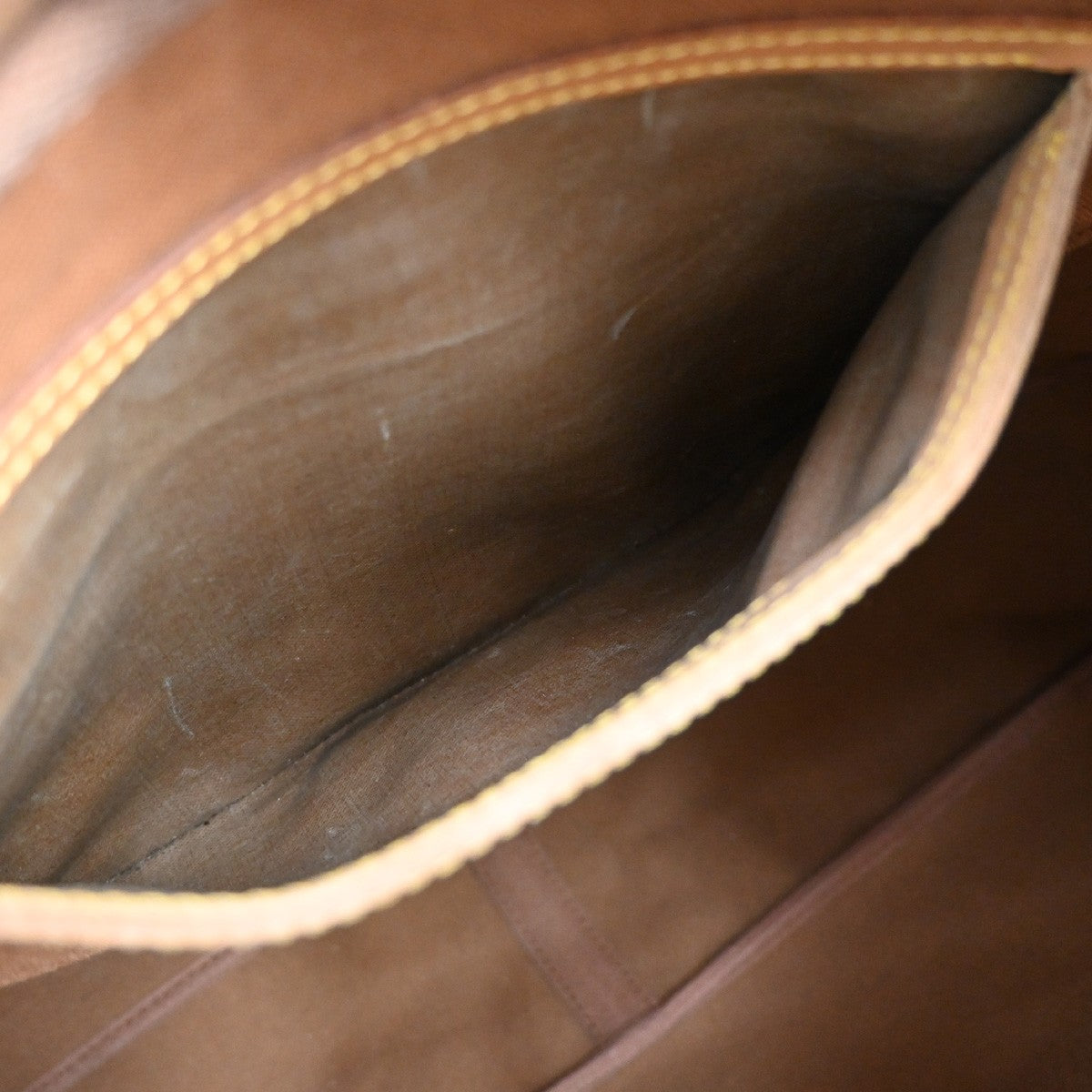 LOUIS VUITTON Promenade Shoulder Bag Monogram Leather Brown M51114 32YH377