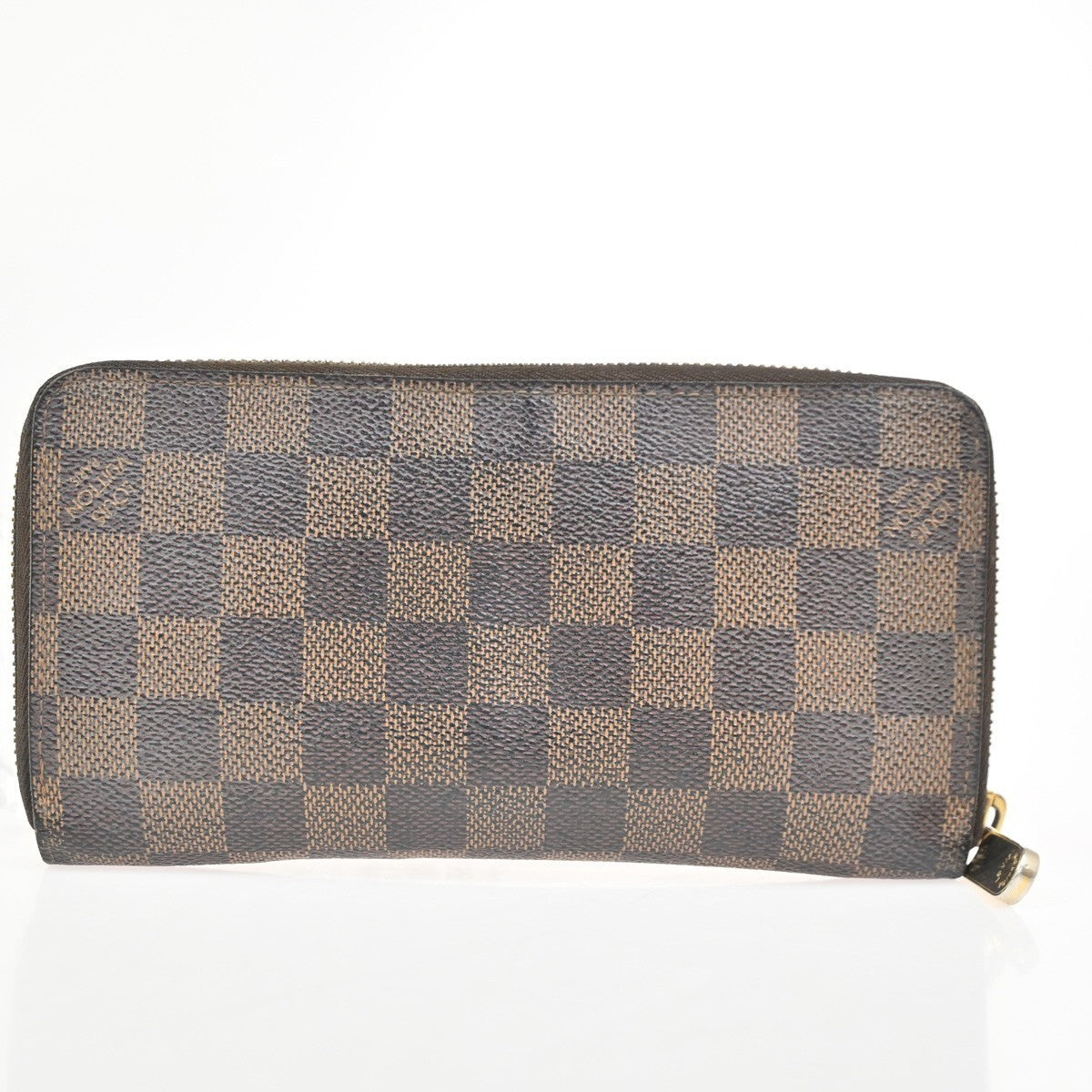 LOUIS VUITTON Zippy Wallet Zip Around Wallet Damier Ebene Brown N60015 09KC304