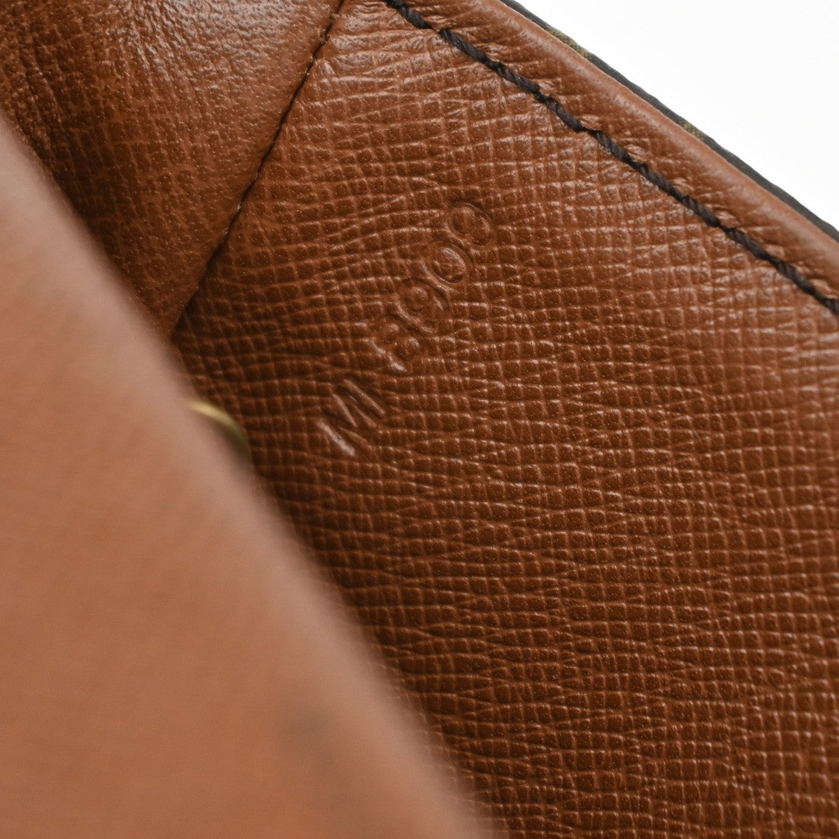 LOUIS VUITTON Chantilly PM Shoulder Bag Monogram Leather Brown M51234 86SA020