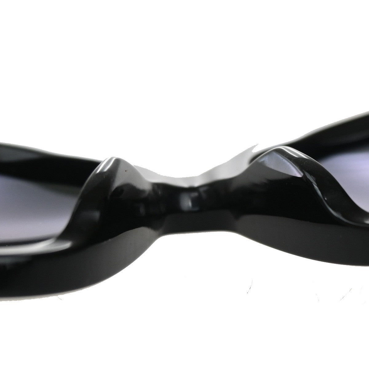 CHANEL CC Logo Sunglasses Eye Wear Rhinestone Plastic Black 5149-B-A  63RL484