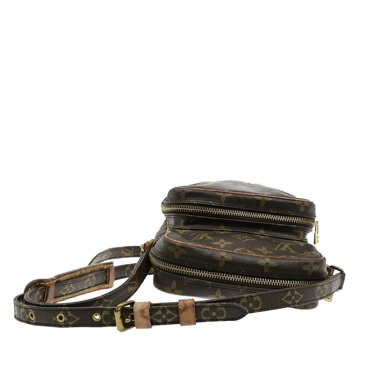 LOUIS VUITTON Amazon Crossbody Shoulder Bag Monogram Leather BN M45236 02FB522