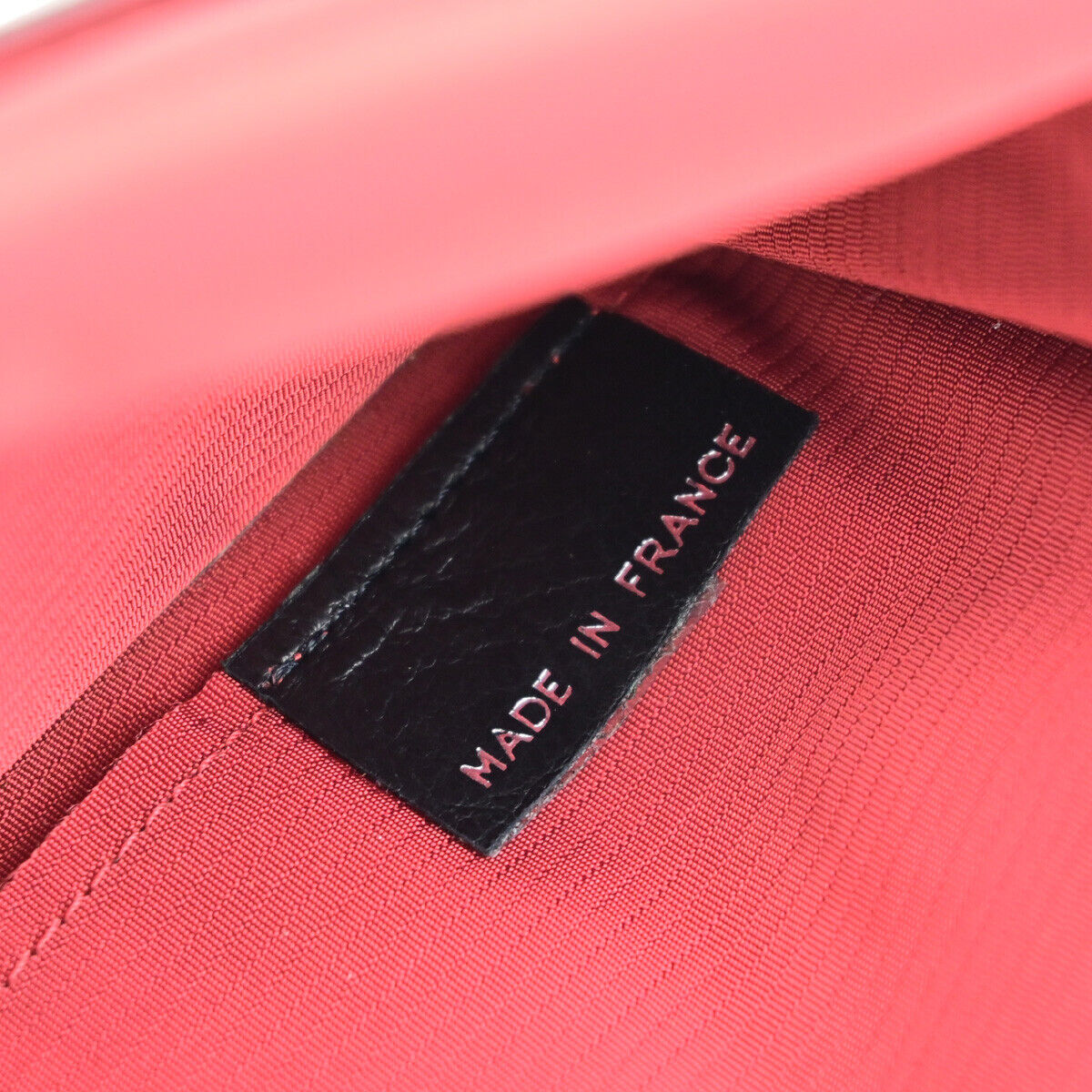 CHANEL Logo Travel Line Bifold Wallet Nylon Leather Black 69KA311